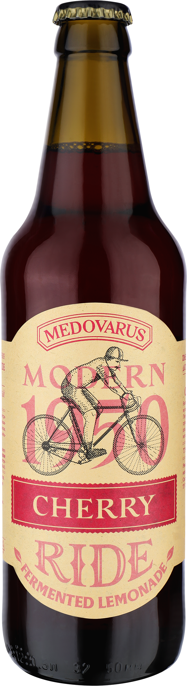 Изображение товара Напиток RIDE Черешня непастеризованный фильтрованный обеспложенный, 0.5л