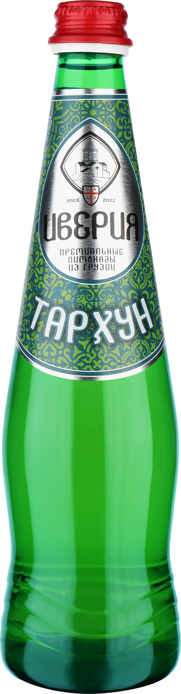 Изображение товара Напиток ИВЕРИЯ Лимонад Тархун газированный 0.48л