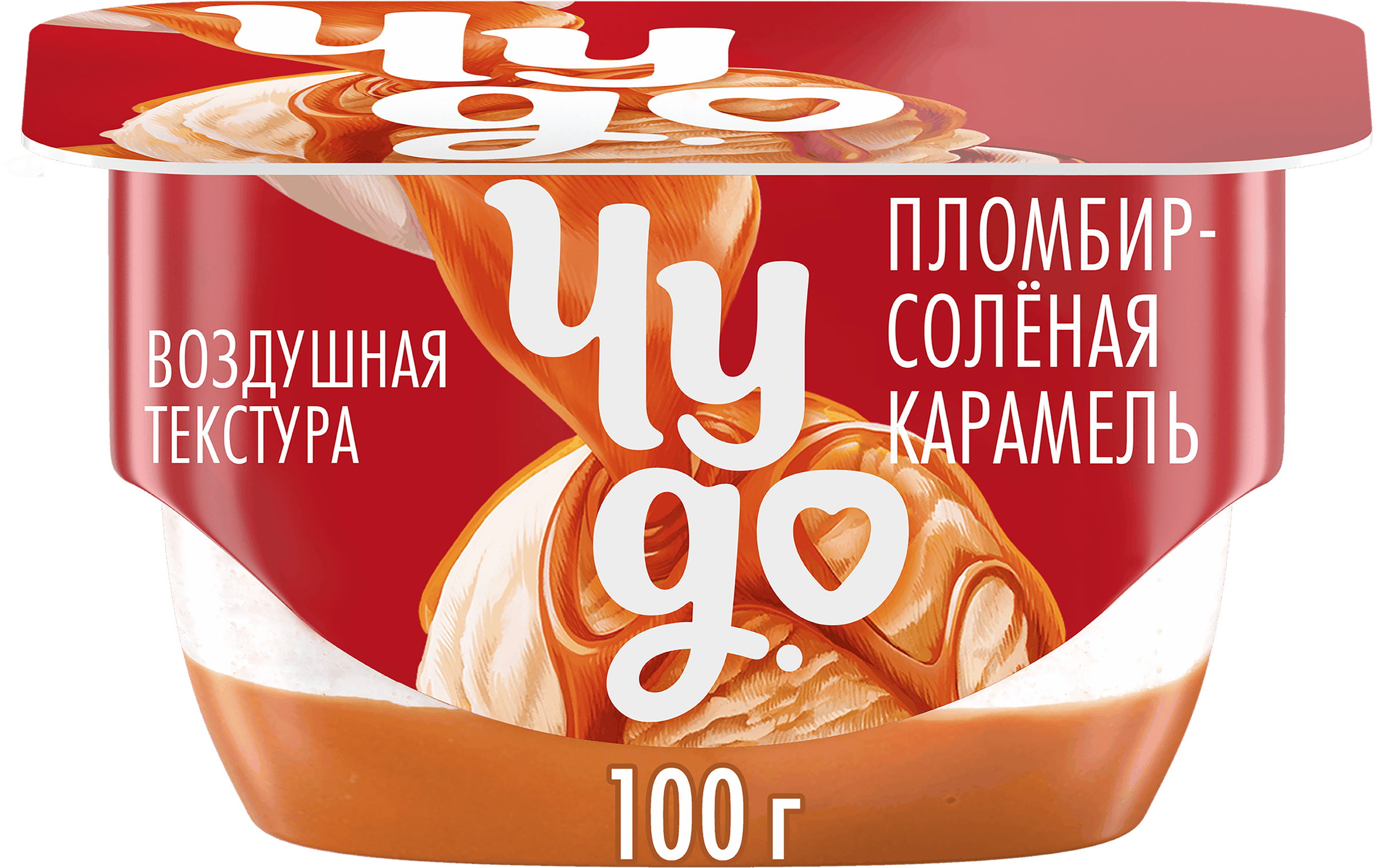 Изображение товара Десерт творожный ЧУДО Соленая карамель 4,2%, без змж, 100г