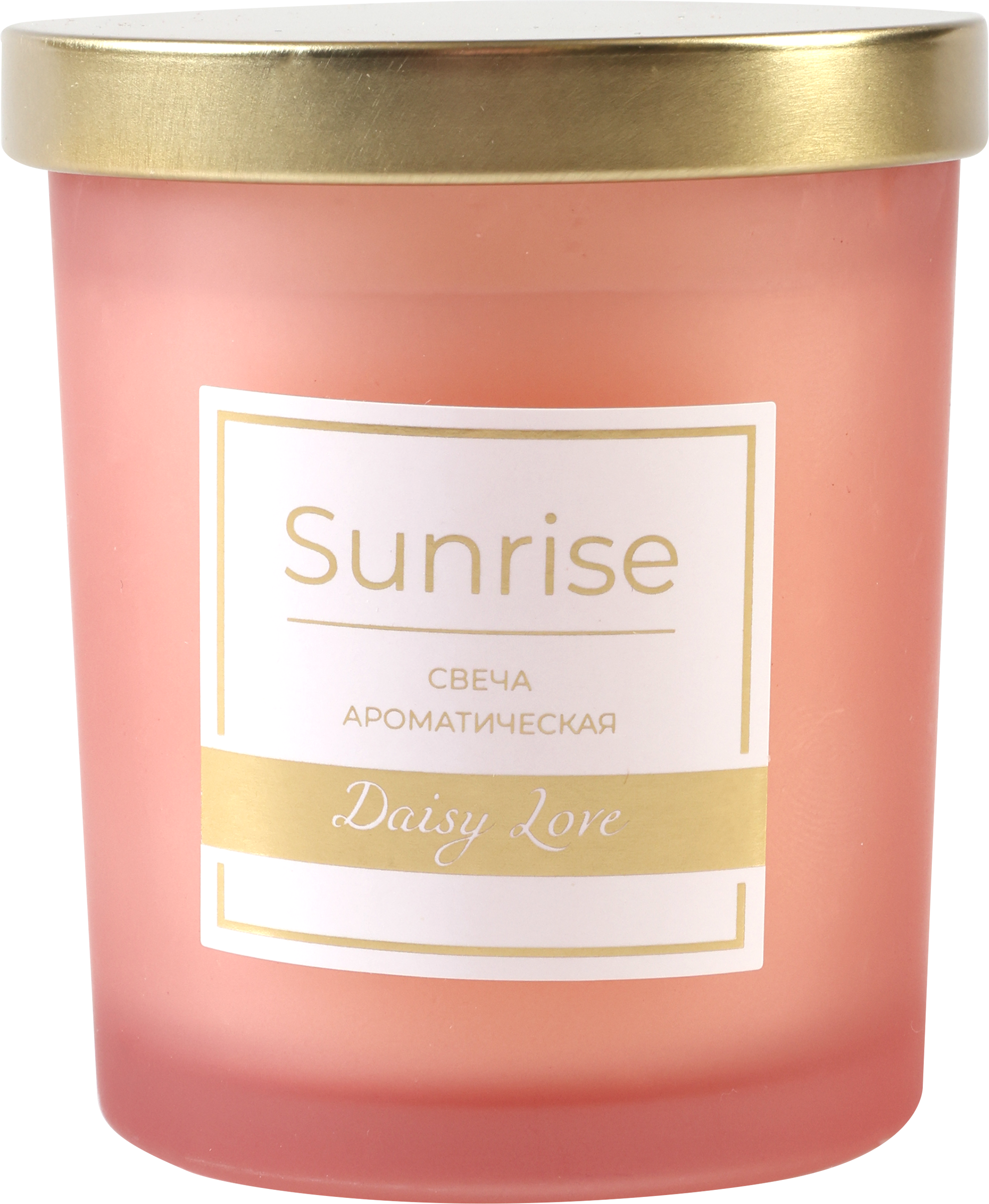 Изображение товара Свеча ароматическая HOMECLUB Sunrise, в банке, подарочная упаковка, парафин, Арт. EVG-5