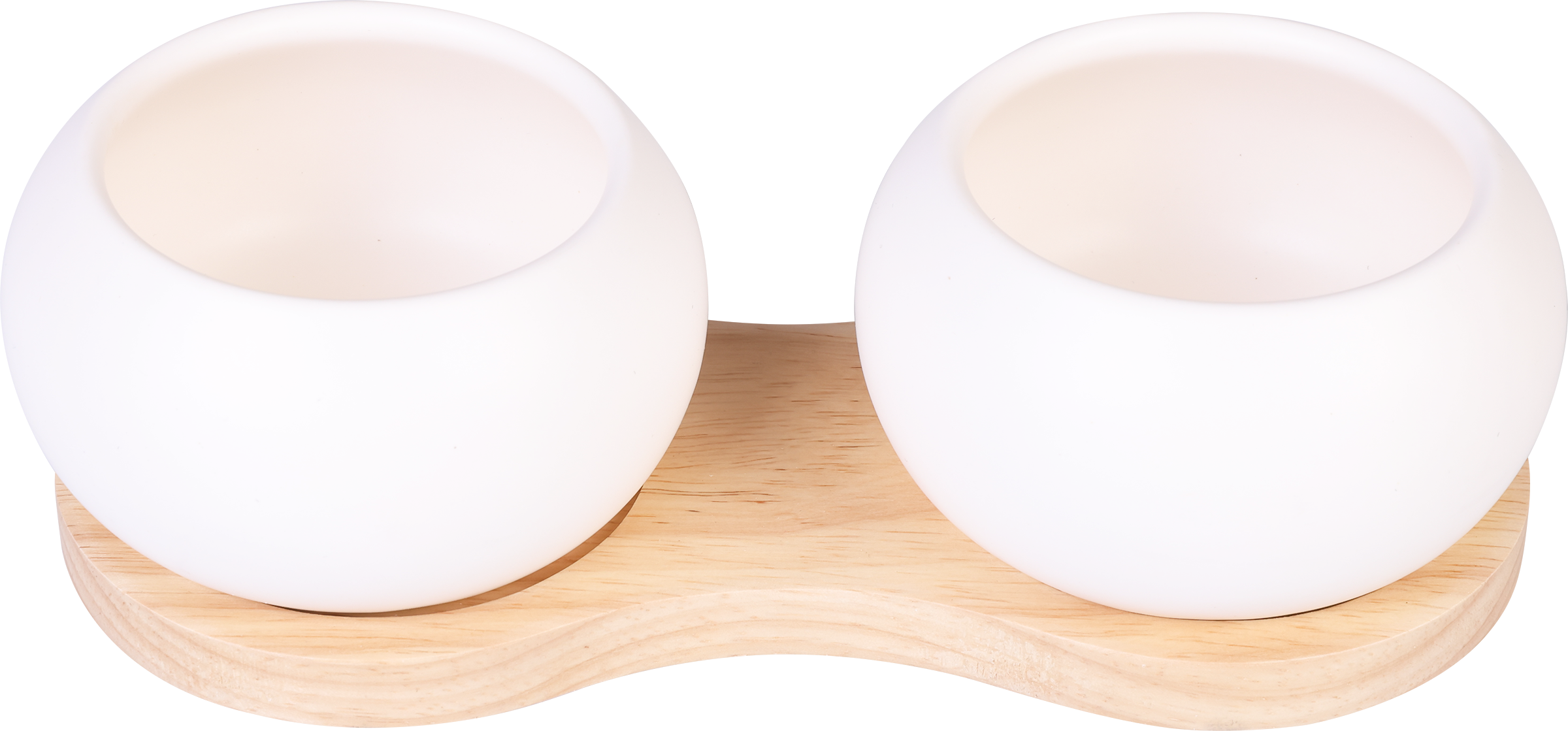 Изображение товара Набор соусников HOMECLUB Duo, 20х9см, керамика, Арт. OSCW-1