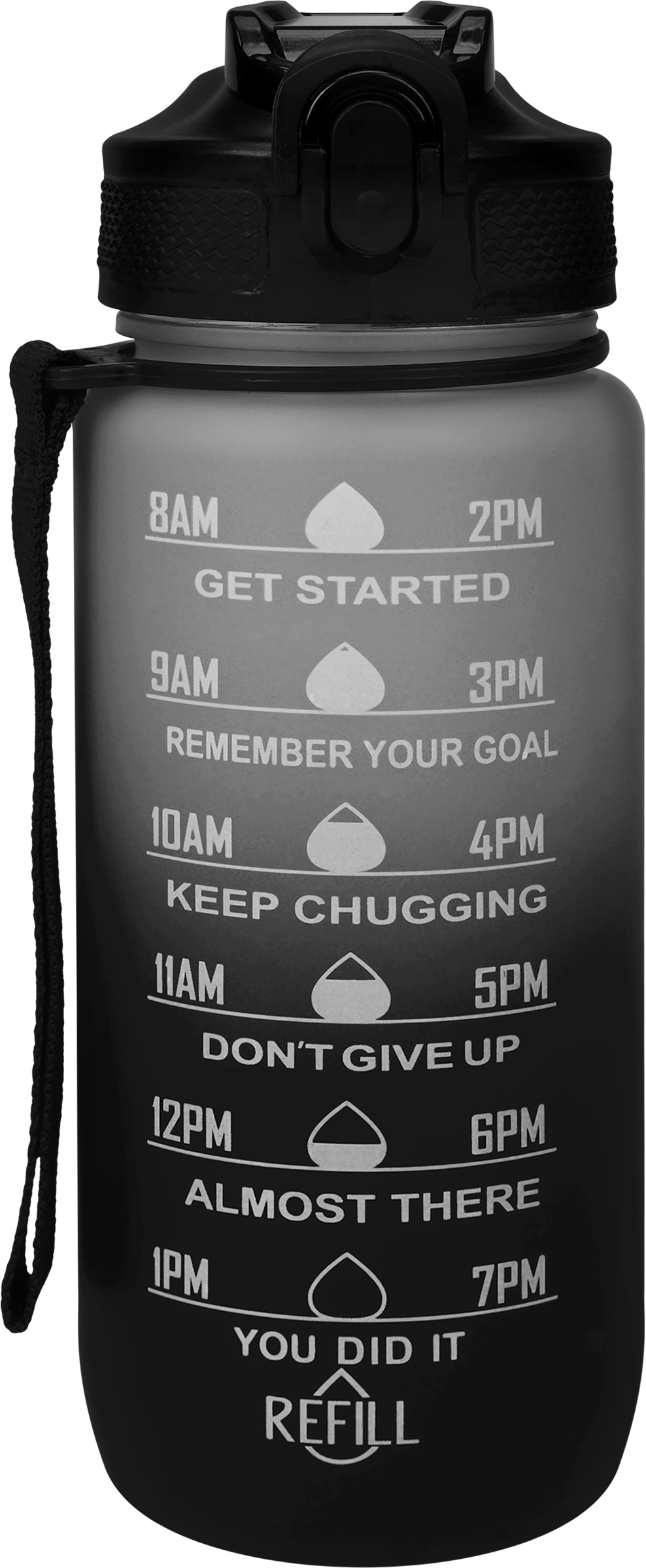 Изображение товара Бутылка для воды ACTIWELL 600мл, легкая, прочная, для спорта и походов