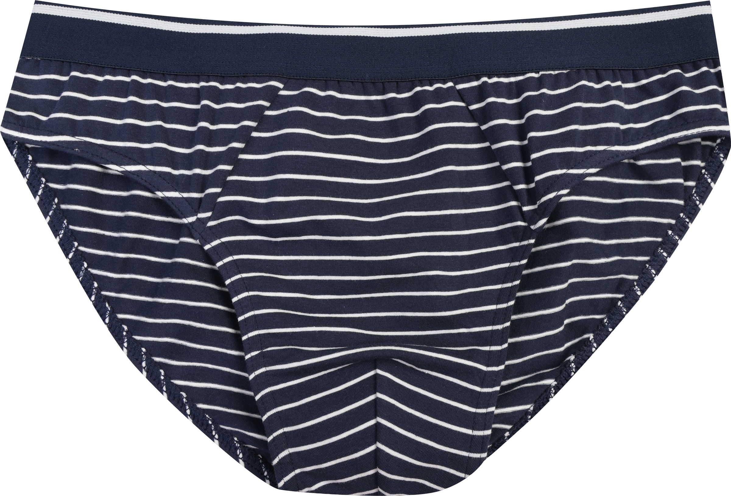 Изображение товара Мужские трусы INWIN слипы синие с белыми полосками Арт. R25101-01