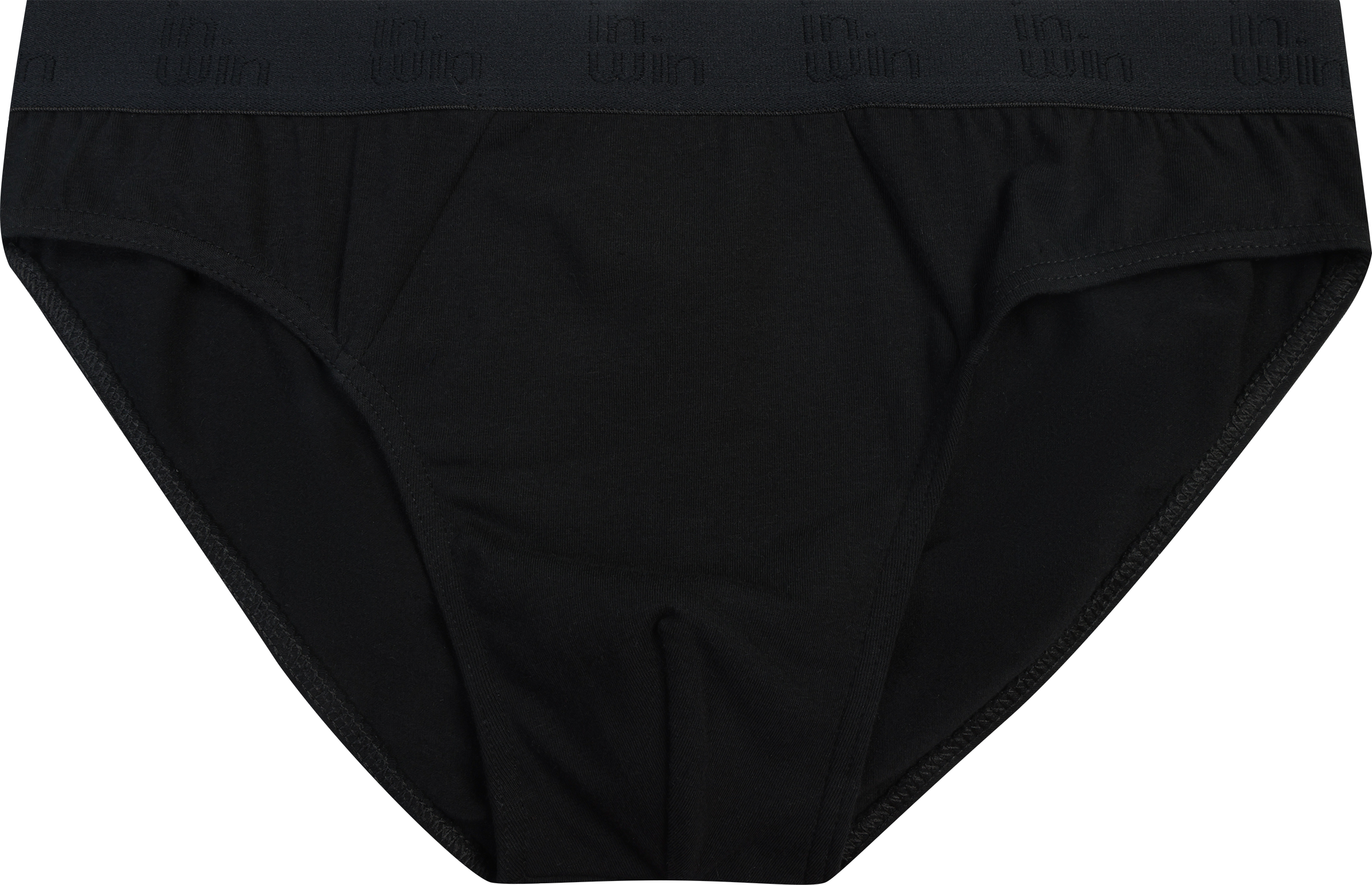 Изображение товара Мужские трусы INWIN слипы черные из бамбука 46-56 комфорт и качество