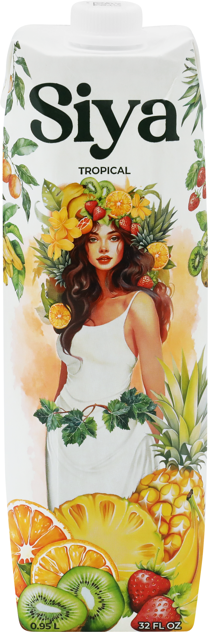 Изображение товара Нектар SIYA Мультифрукт 0.95л натуральный фруктовый напиток для всей семьи