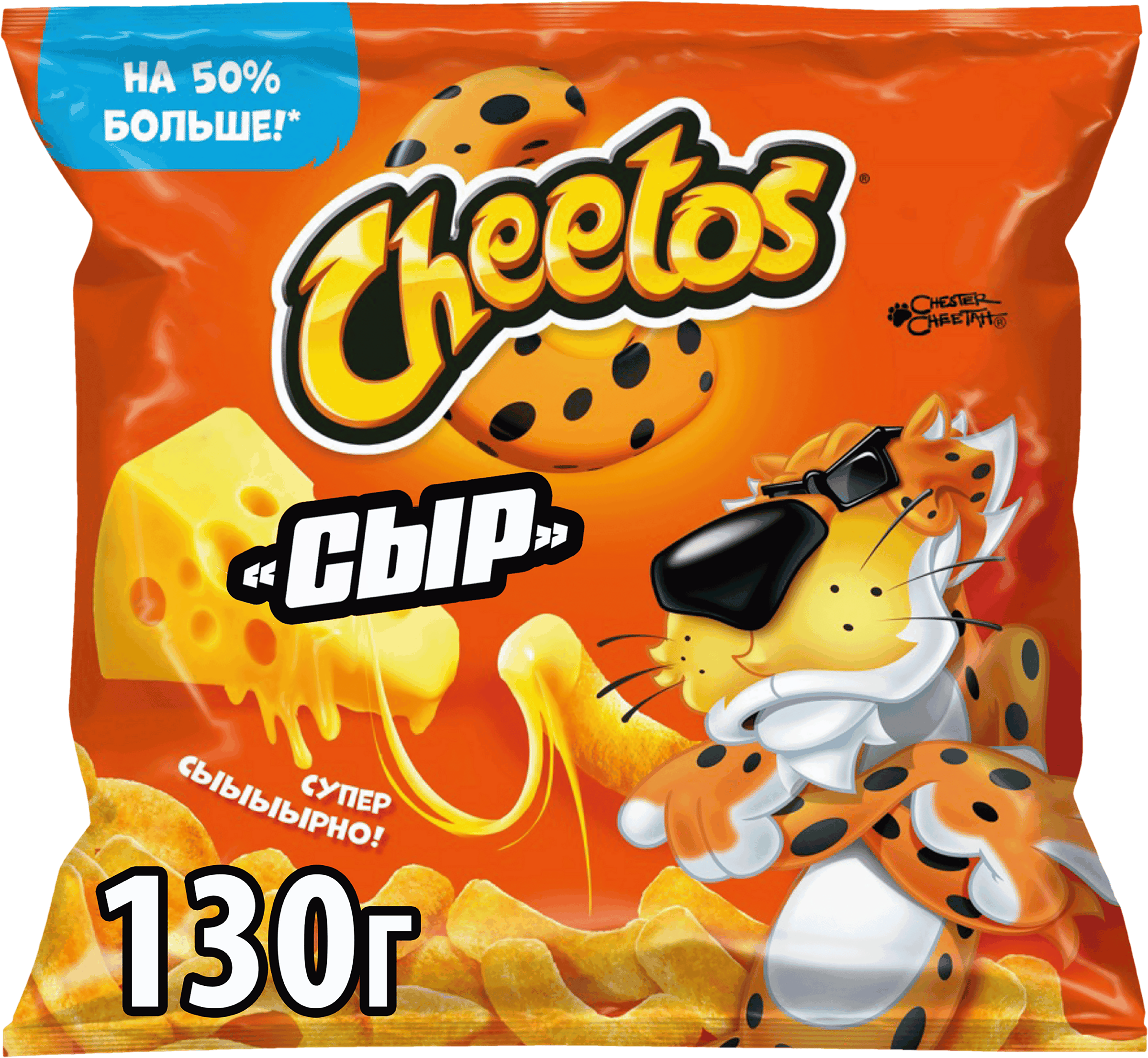 Изображение товара Палочки кукурузные CHEETOS со вкусом сыра 130г - хрустящие снеки для перекуса