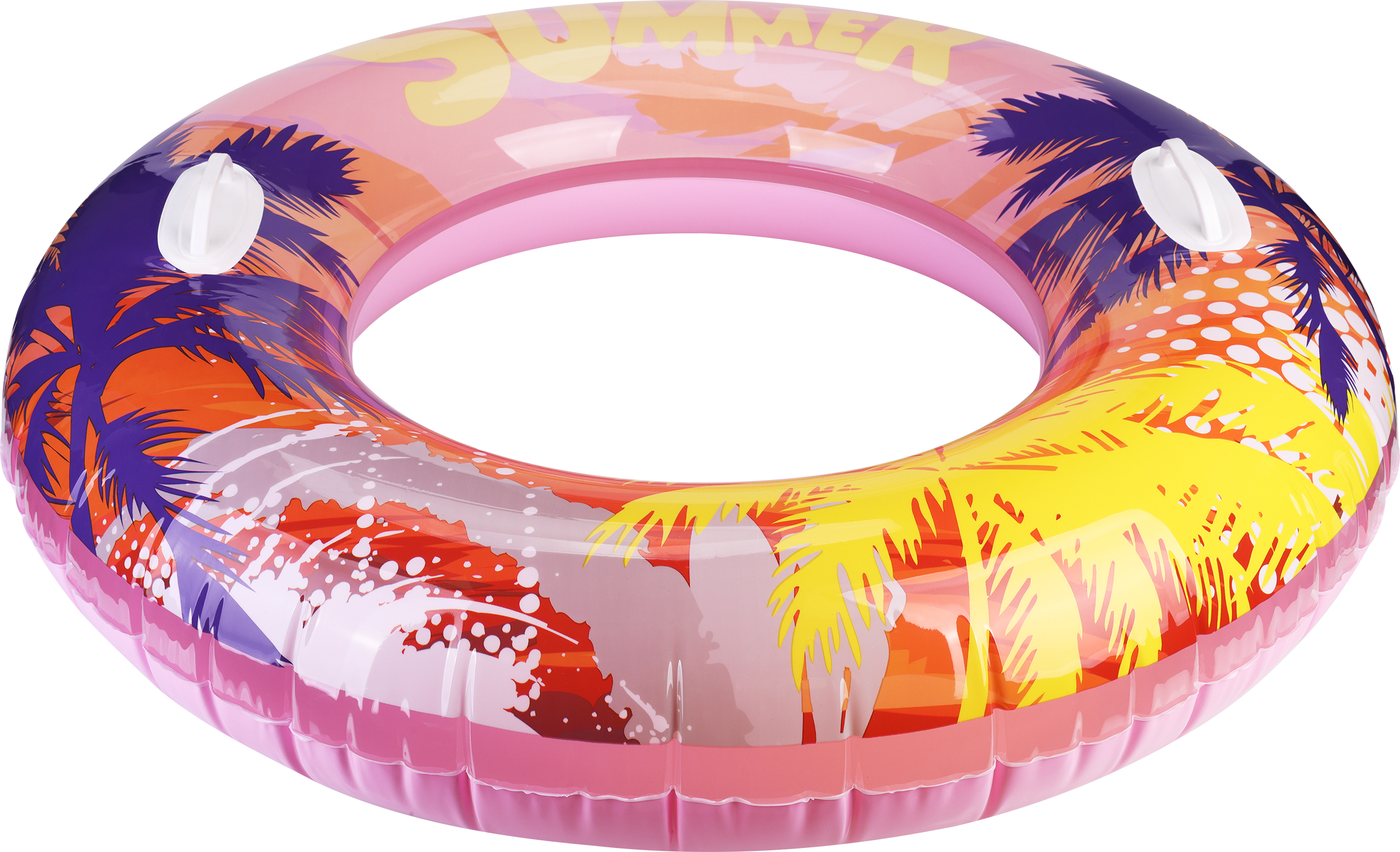 Изображение товара Круг надувной ACTIWELL AQUA Тропики 100см, с ручками, Арт. 35279