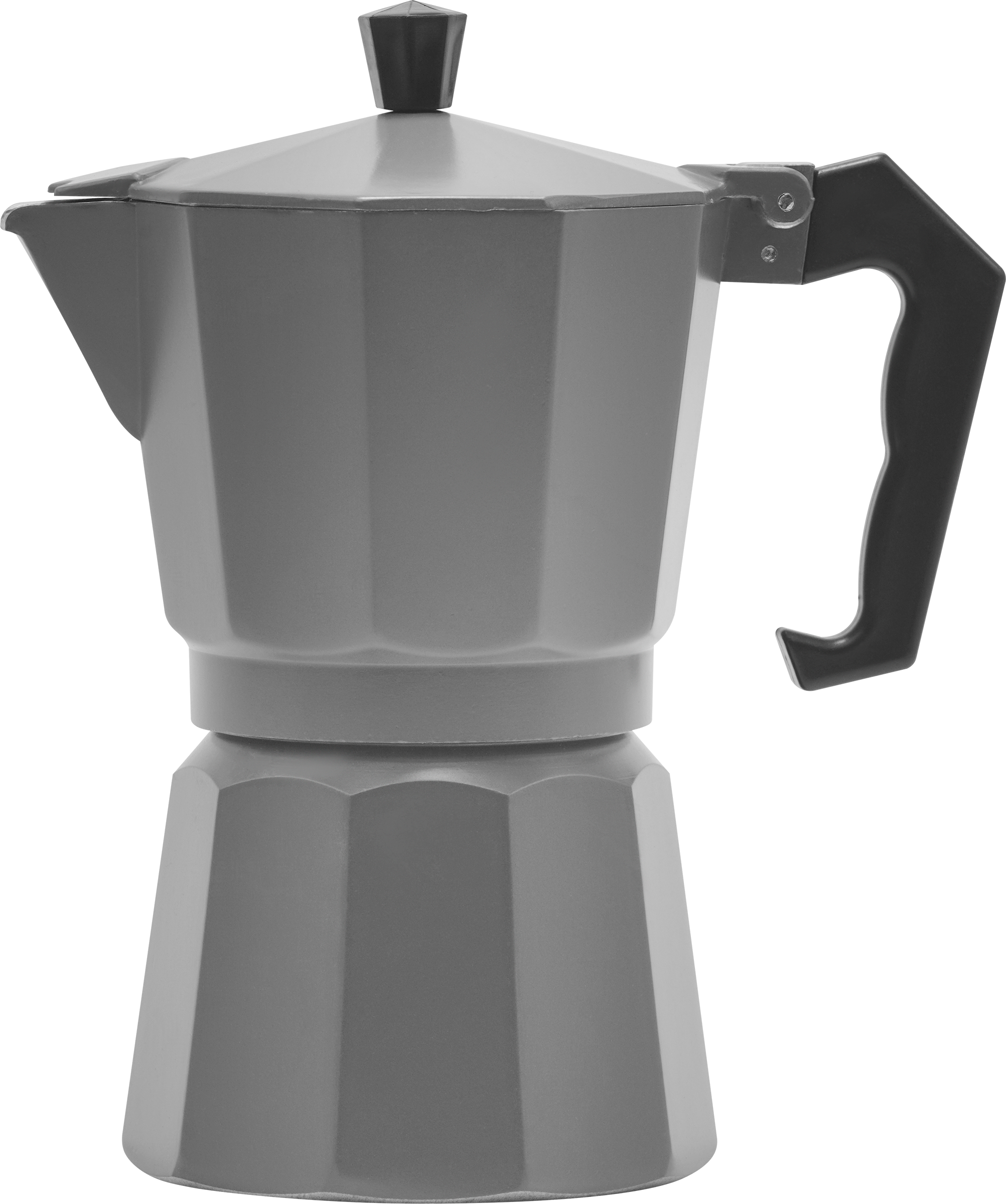 Изображение товара Кофеварка гейзерная HOPPS с декоративным покрытием алюминий Арт RW-1