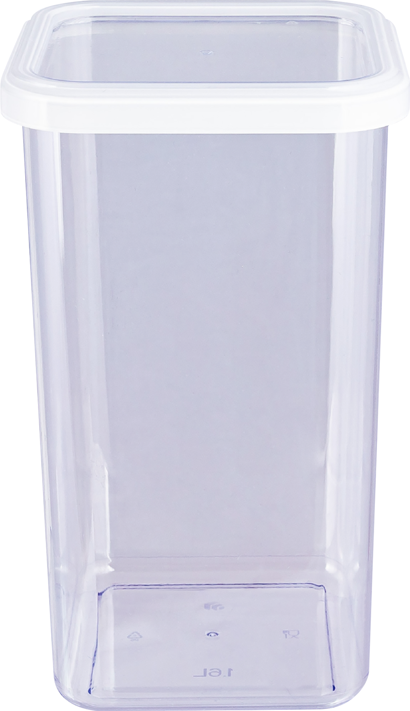 Изображение товара Банка для сыпучих продуктов FORMA Cubbo Scandi белая 1.6л