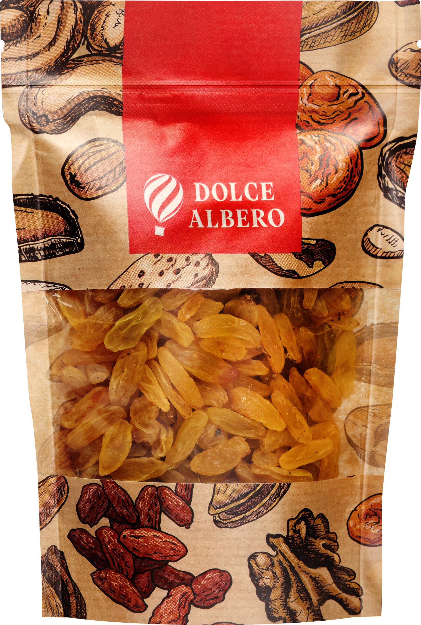 Изображение товара Изюм DOLCE ALBERO 150г - натуральный сухофрукт без добавленного сахара