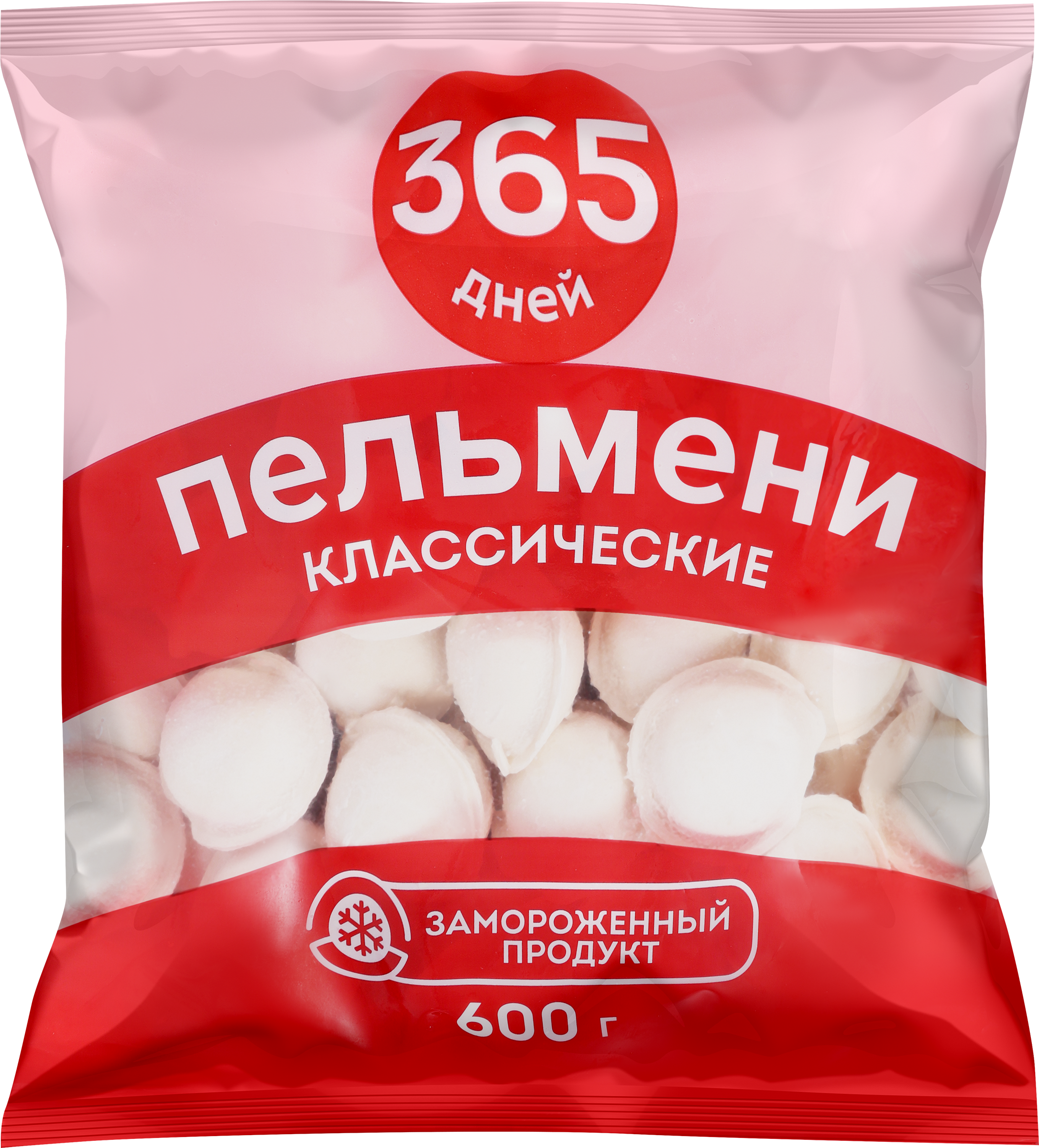 Изображение товара Пельмени 365 ДНЕЙ Классические, 600г
