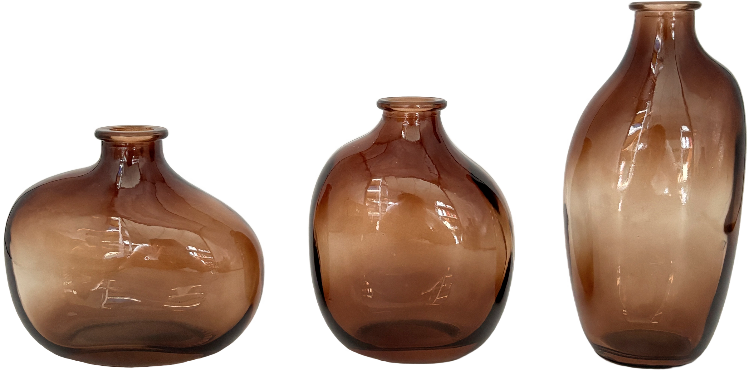 Изображение товара Набор декоративных ваз HOMECLUB Interrio, стекло, Арт. SY-24028