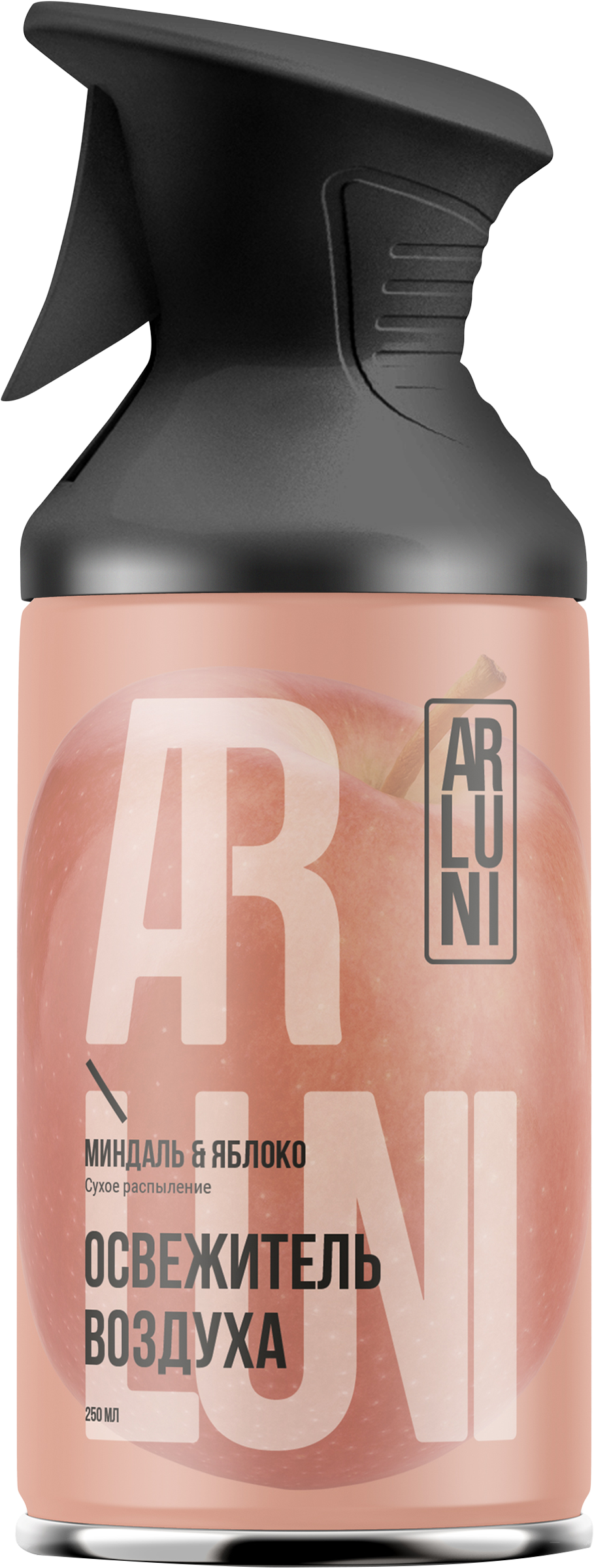 Изображение товара Освежитель воздуха ARLUNI Миндаль яблоко 250мл аэрозоль стильный дизайн