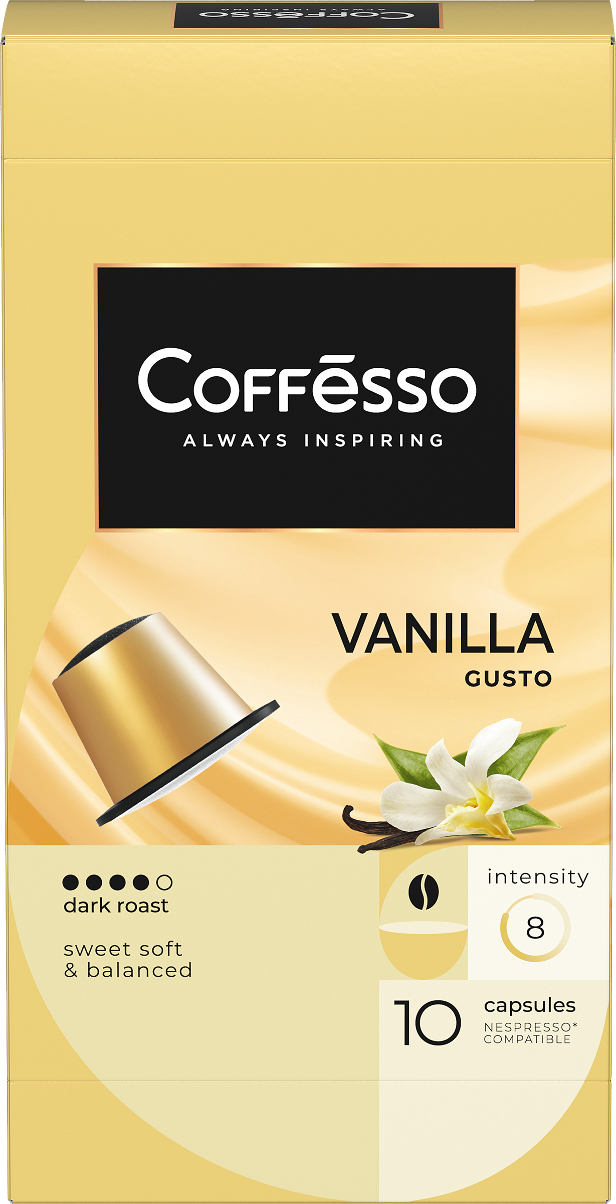 Изображение товара Кофе в капсулах COFFESSO Vanilla, 10кап