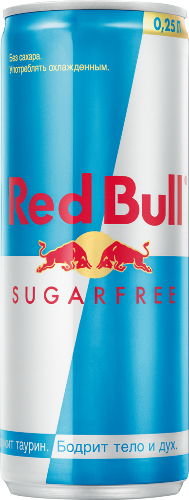 Изображение товара Энергетический напиток RED BULL Sugarfree газированный 0.25л