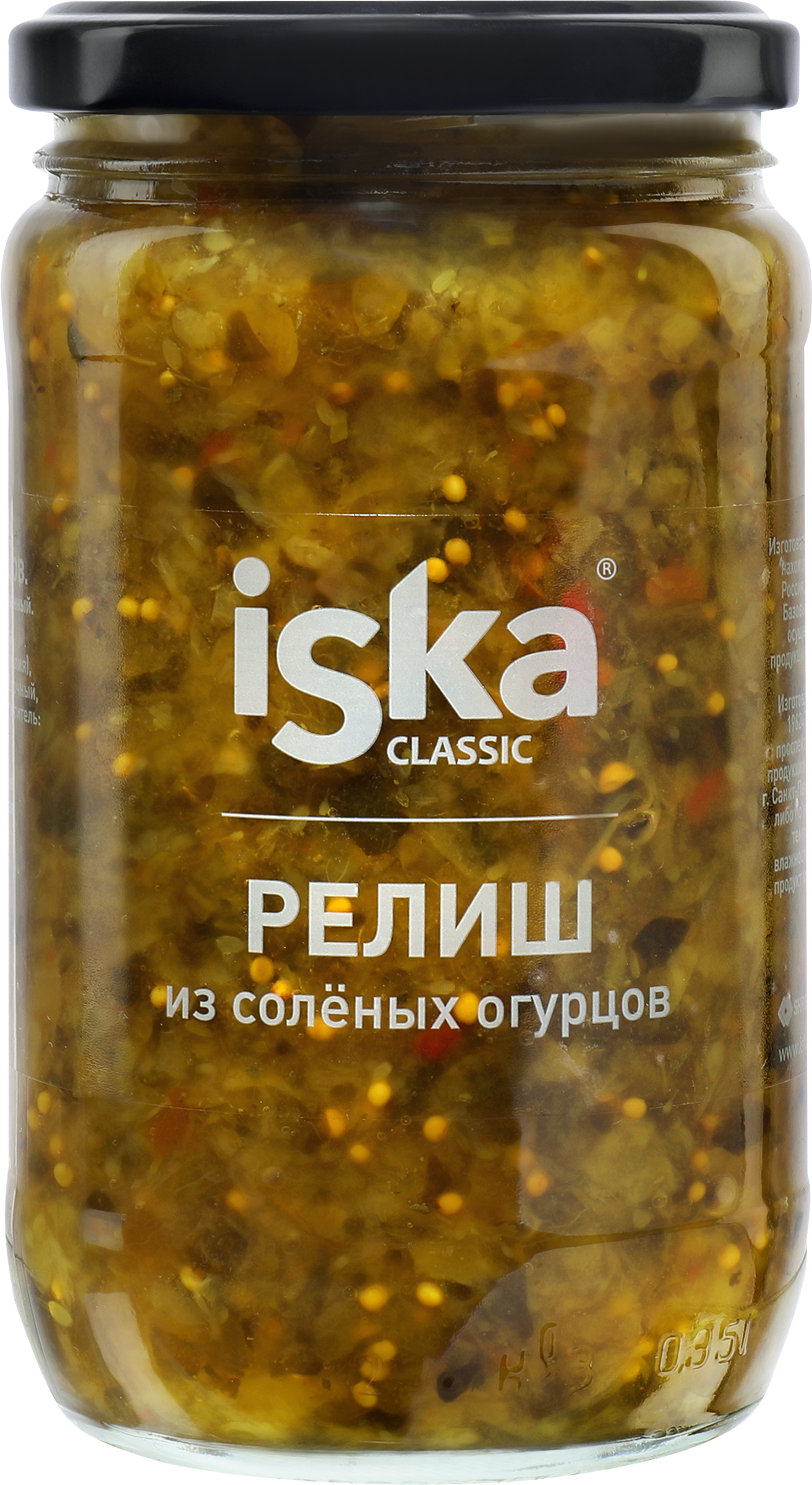 Изображение товара Соус ISKA Релиш из соленых огурцов, 350г