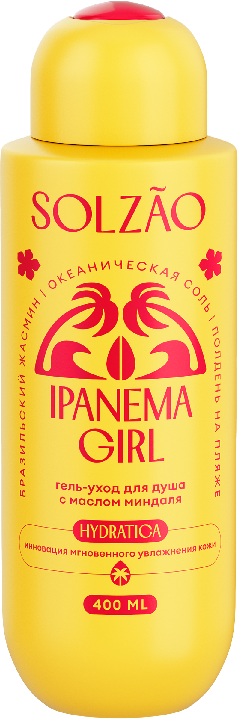 Изображение товара Гель для душа SOLZAO Ipanema Girl с маслом миндаля, 400мл