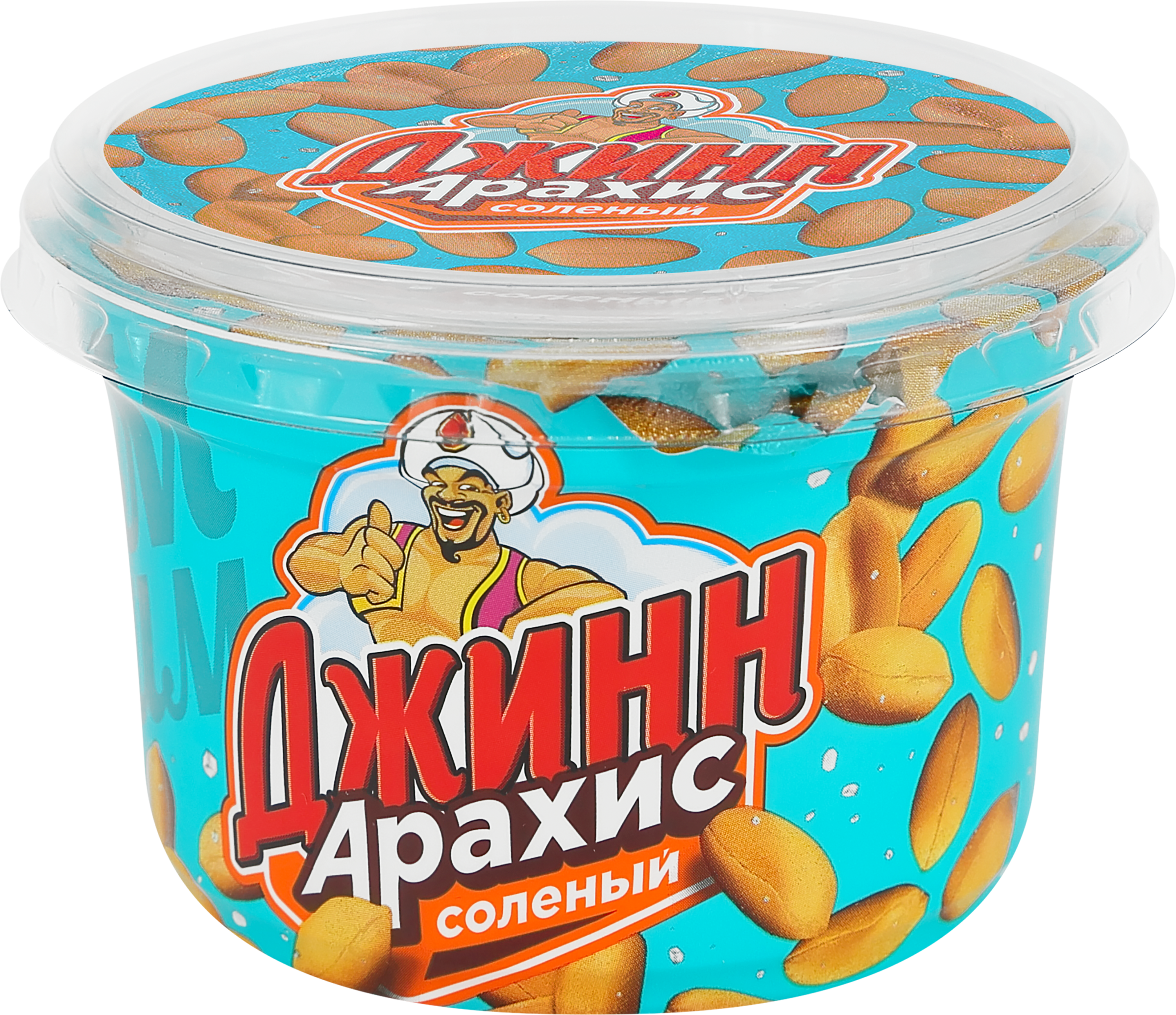 Изображение товара Арахис ДЖИНН жареный соленый, 130г