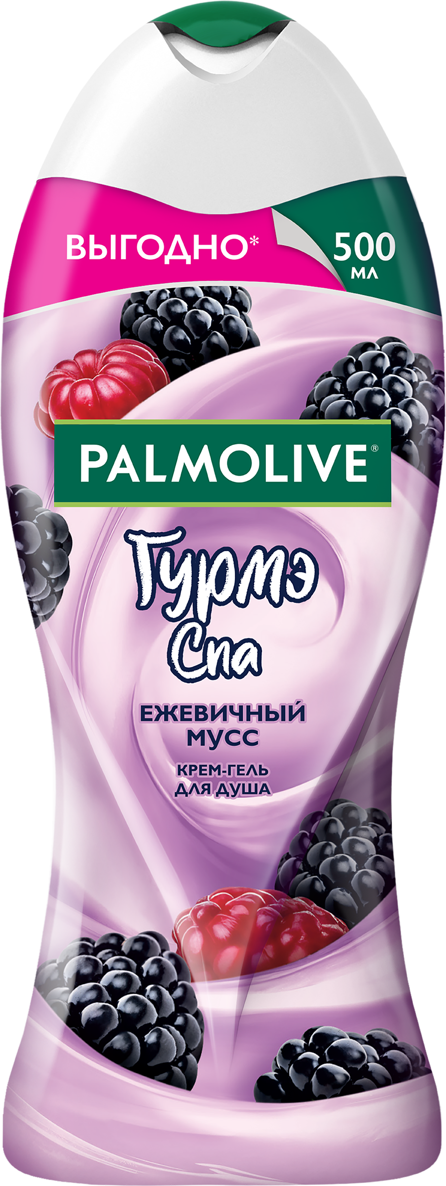 Изображение товара Гель для душа PALMOLIVE Гурмэ СПА Ежевичный мусс 500мл для мягкого очищения кожи