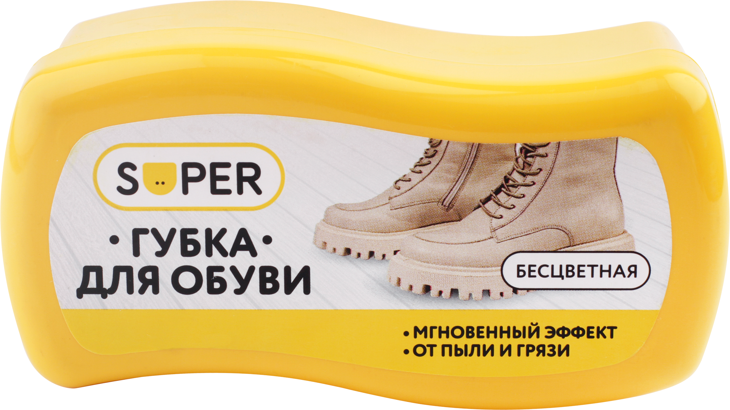 Изображение товара Губка для обуви SUPER бесцветная, 50г