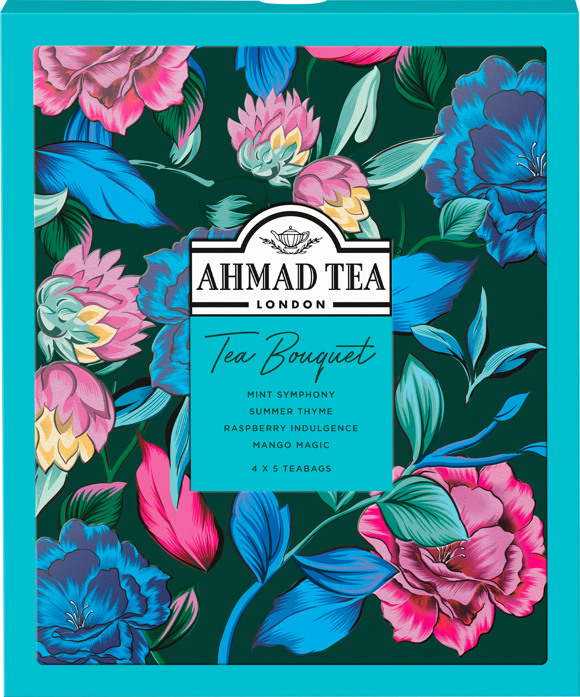 Изображение товара Чай AHMAD TEA Чайный букет Ассорти чайное, 4 вкуса, 20пак