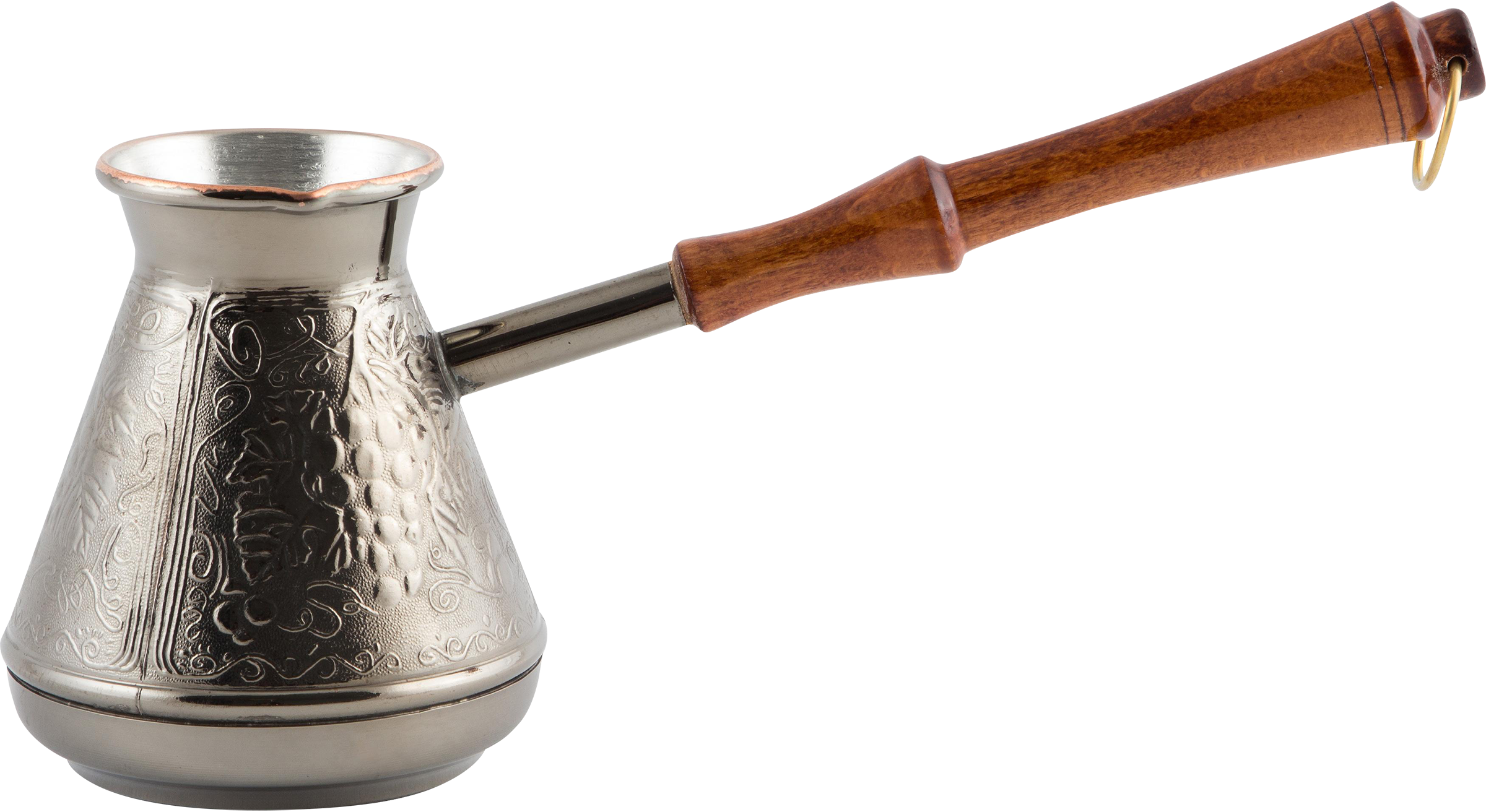 Изображение товара Медная турка MALLONY Виноград 0.4л для кофе стильная и практичная