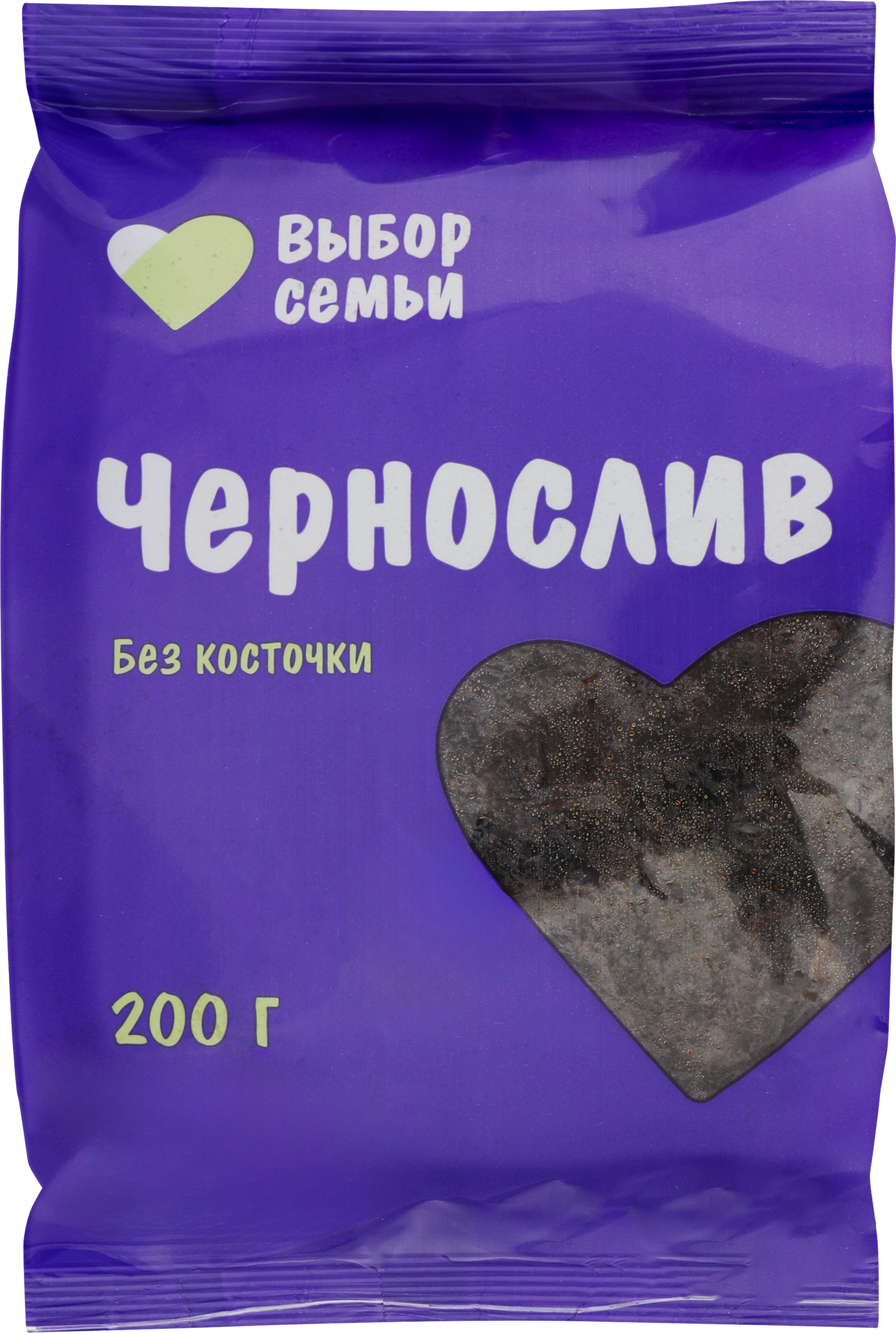 Изображение товара Чернослив без косточки ВЫБОР СЕМЬИ 200г