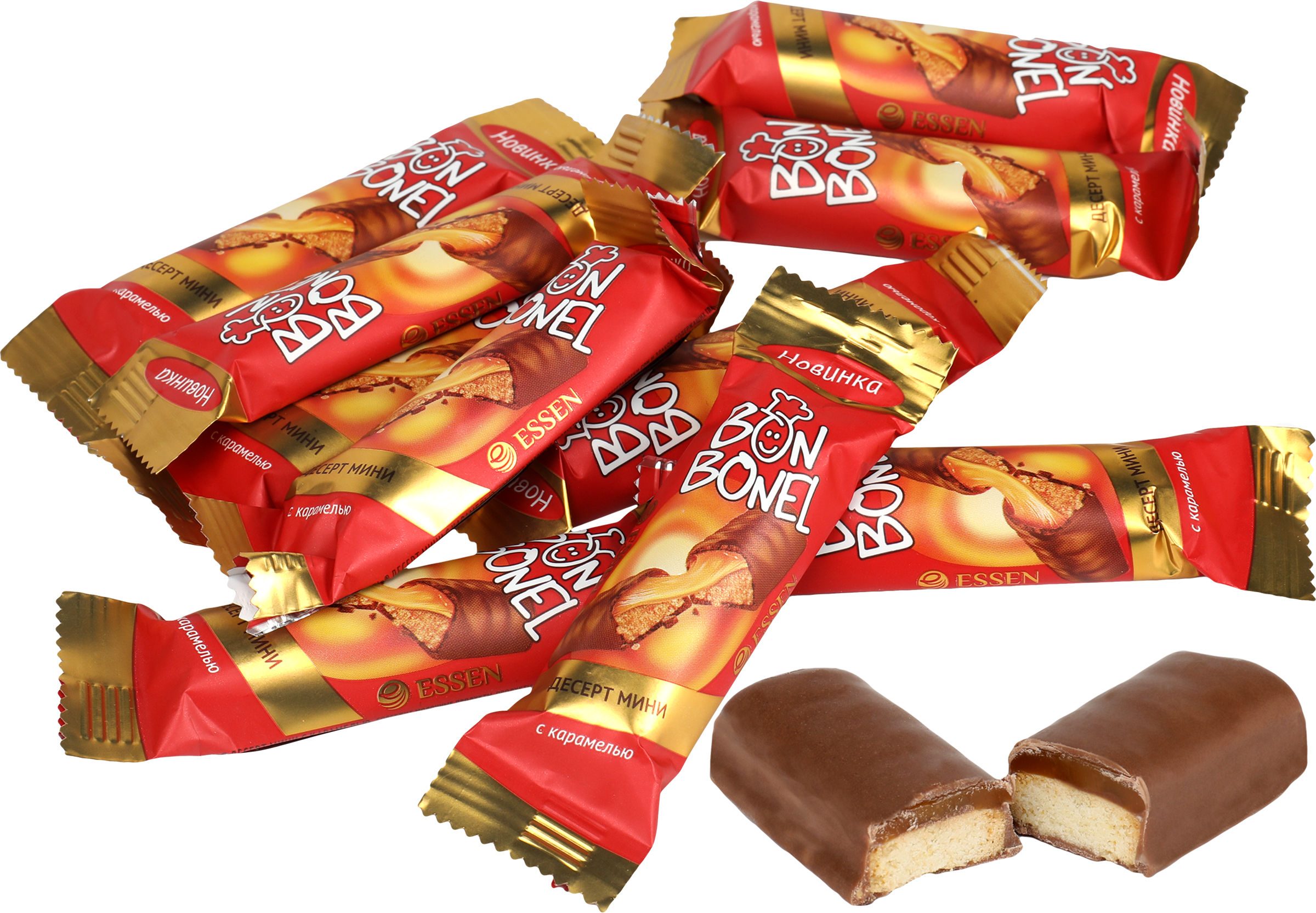 Изображение товара Десерт ESSEN Мини с карамелью 250 г вкусный и сладкий