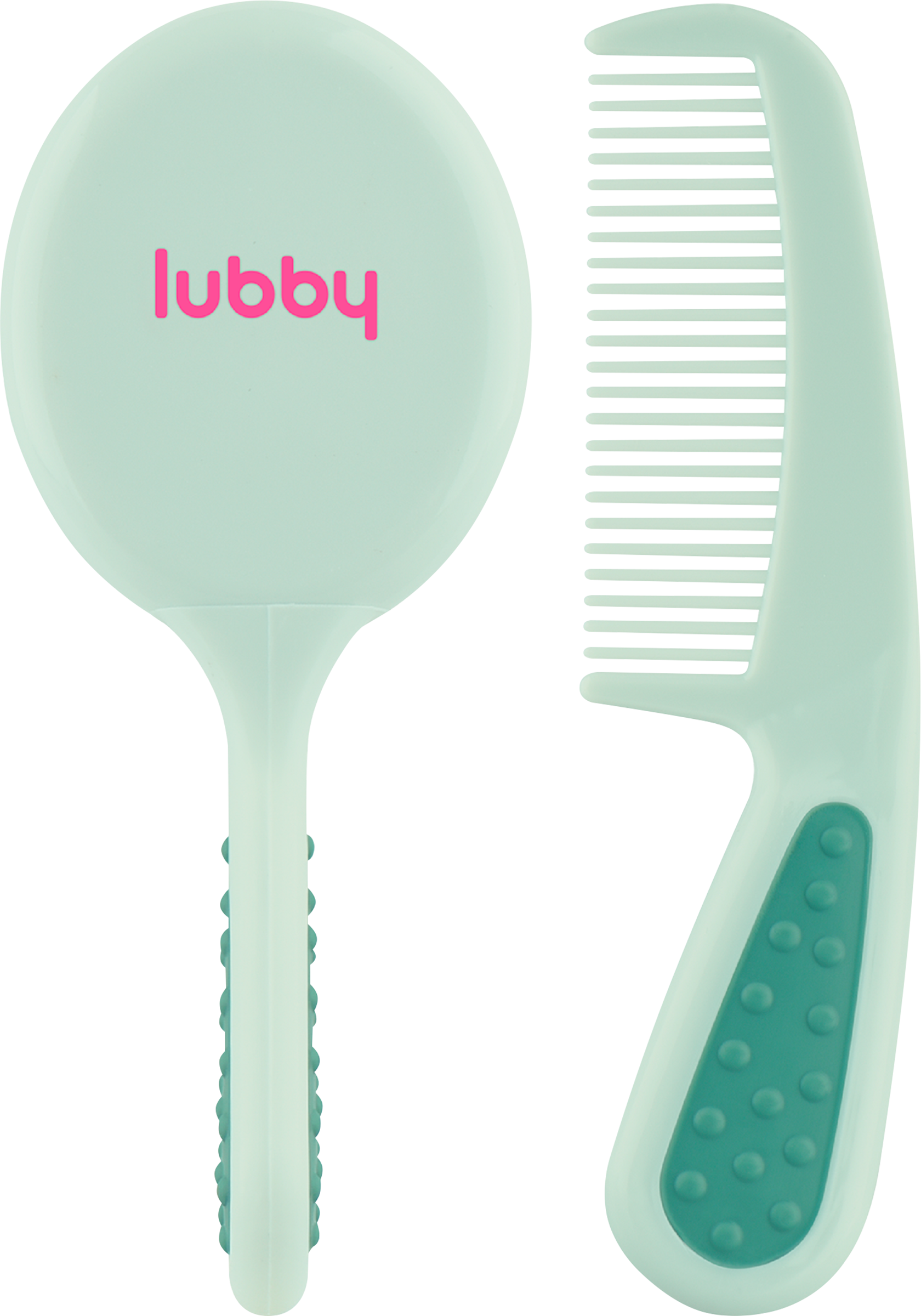 Изображение товара Набор для волос LUBBY расческа и щетка, с 0 месяцев, Арт. 31899