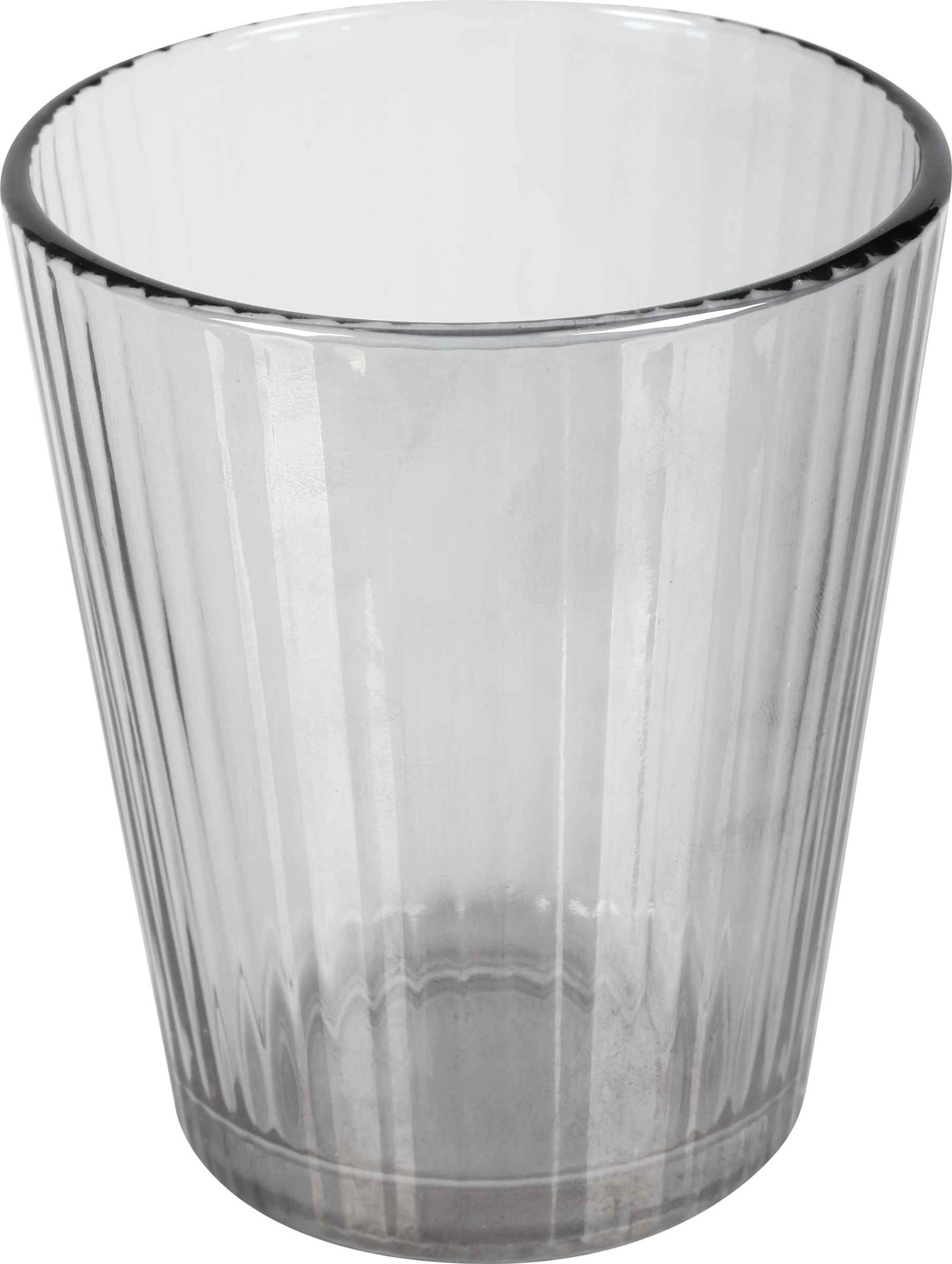 Изображение товара Стакан HOMECLUB Stripes Gray стекло 340мл оригинальный стильный дизайн