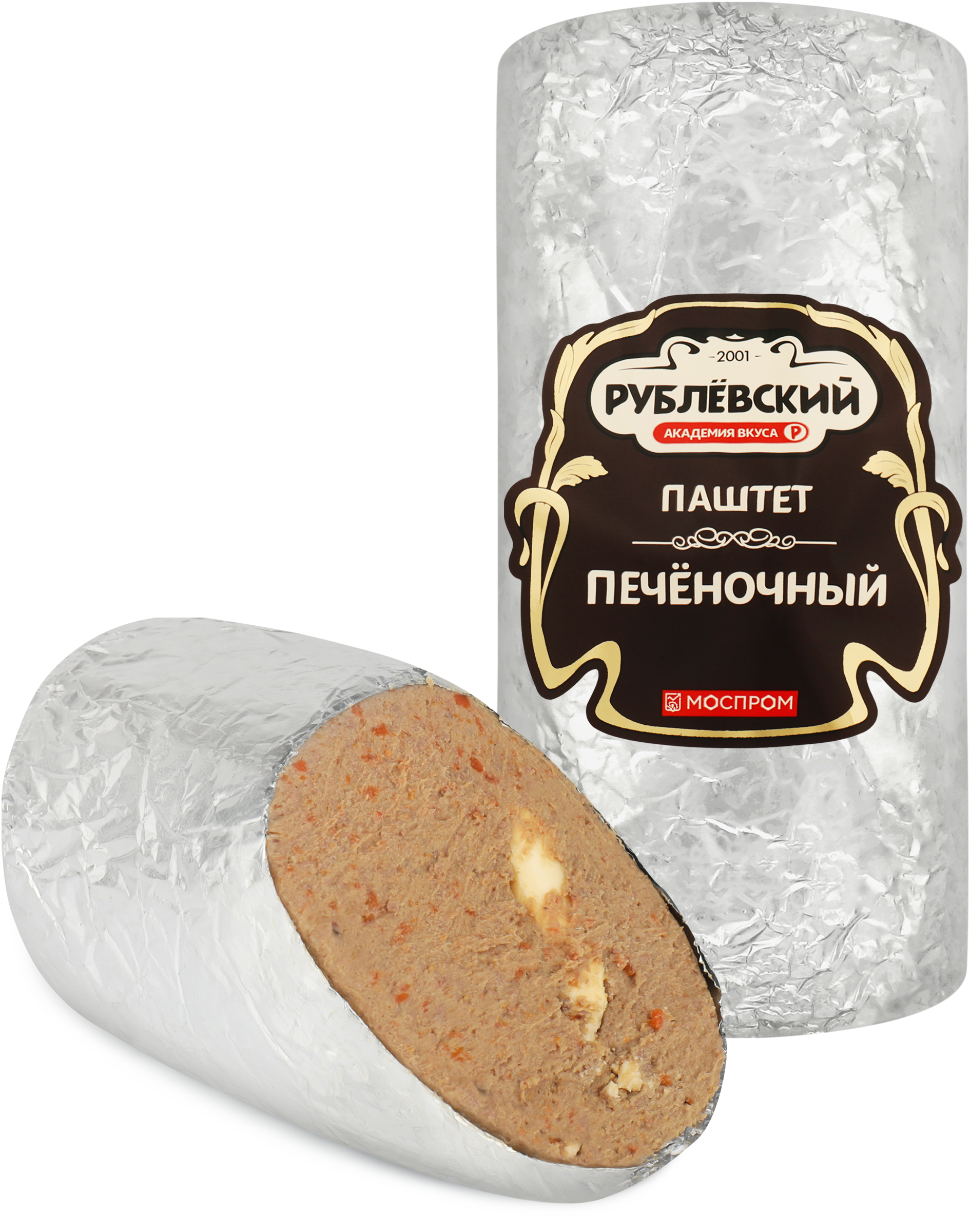 Изображение товара Паштет РУБЛЁВСКИЙ Печеночный мясной, 250г