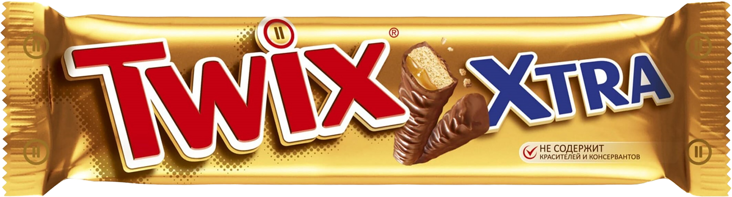 Изображение товара Батончик TWIX Xtra с карамелью и печеньем 82г доставка