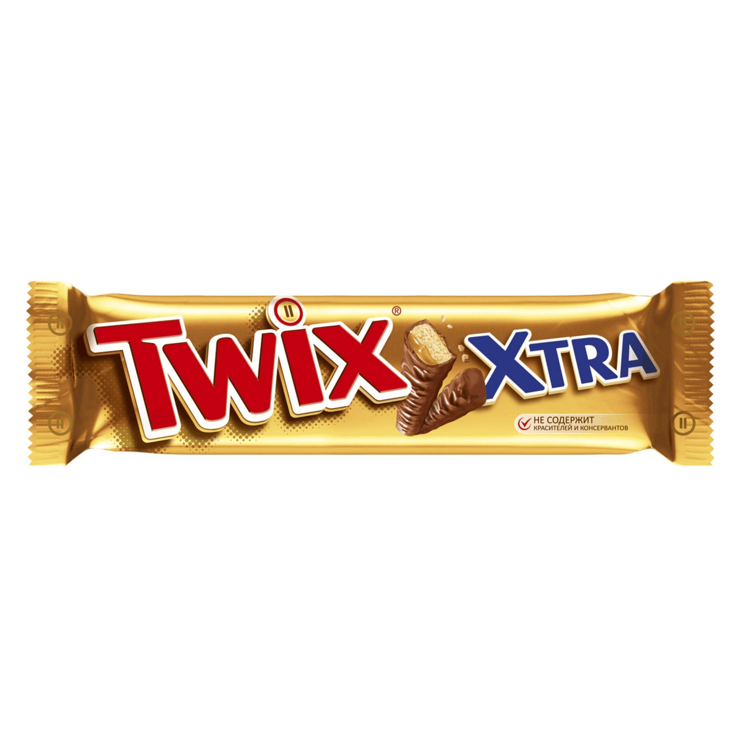 Изображение товара Батончик TWIX Xtra с карамелью и печеньем, 82г