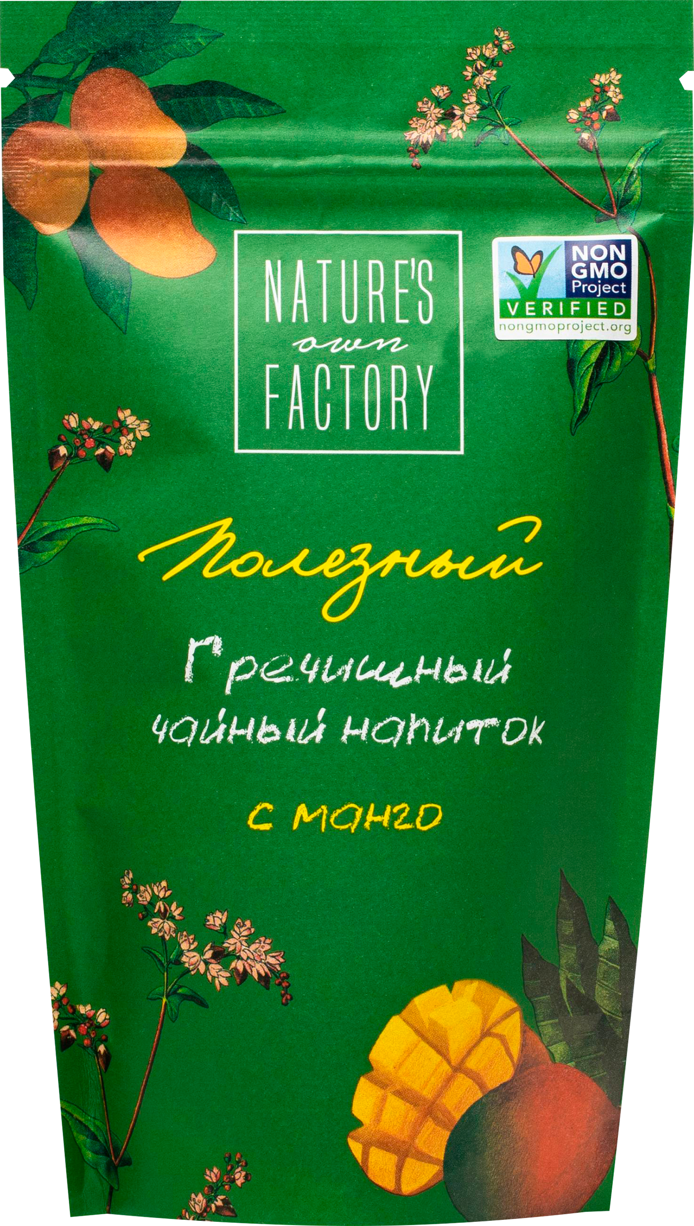 Изображение товара Напиток чайный ФАБРИКА НАШЕЙ ПРИРОДЫ Гречишный c манго, 100г