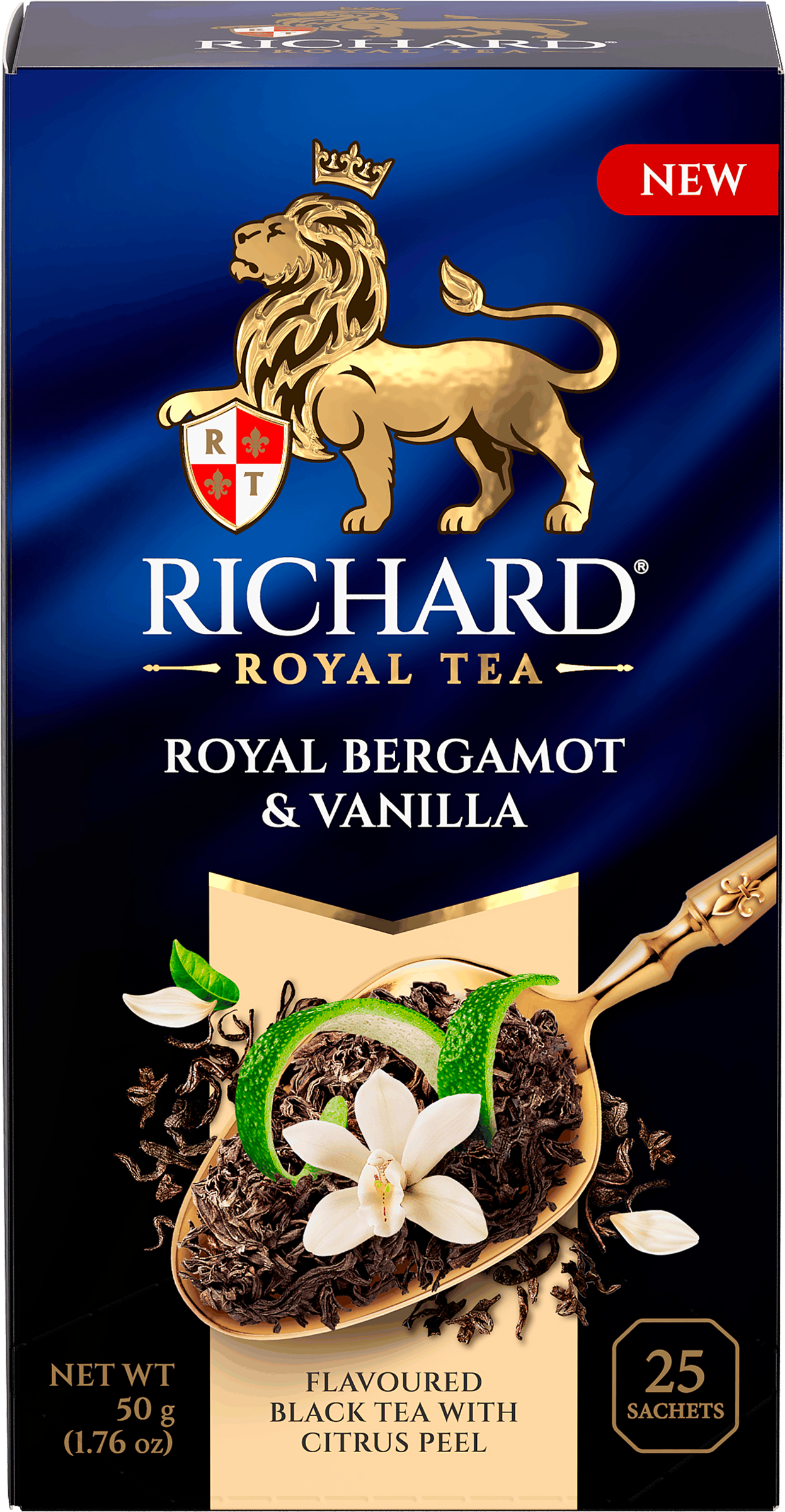 Изображение товара Чай черный RICHARD ROYAL Bergamot&Vanilla, 25саш