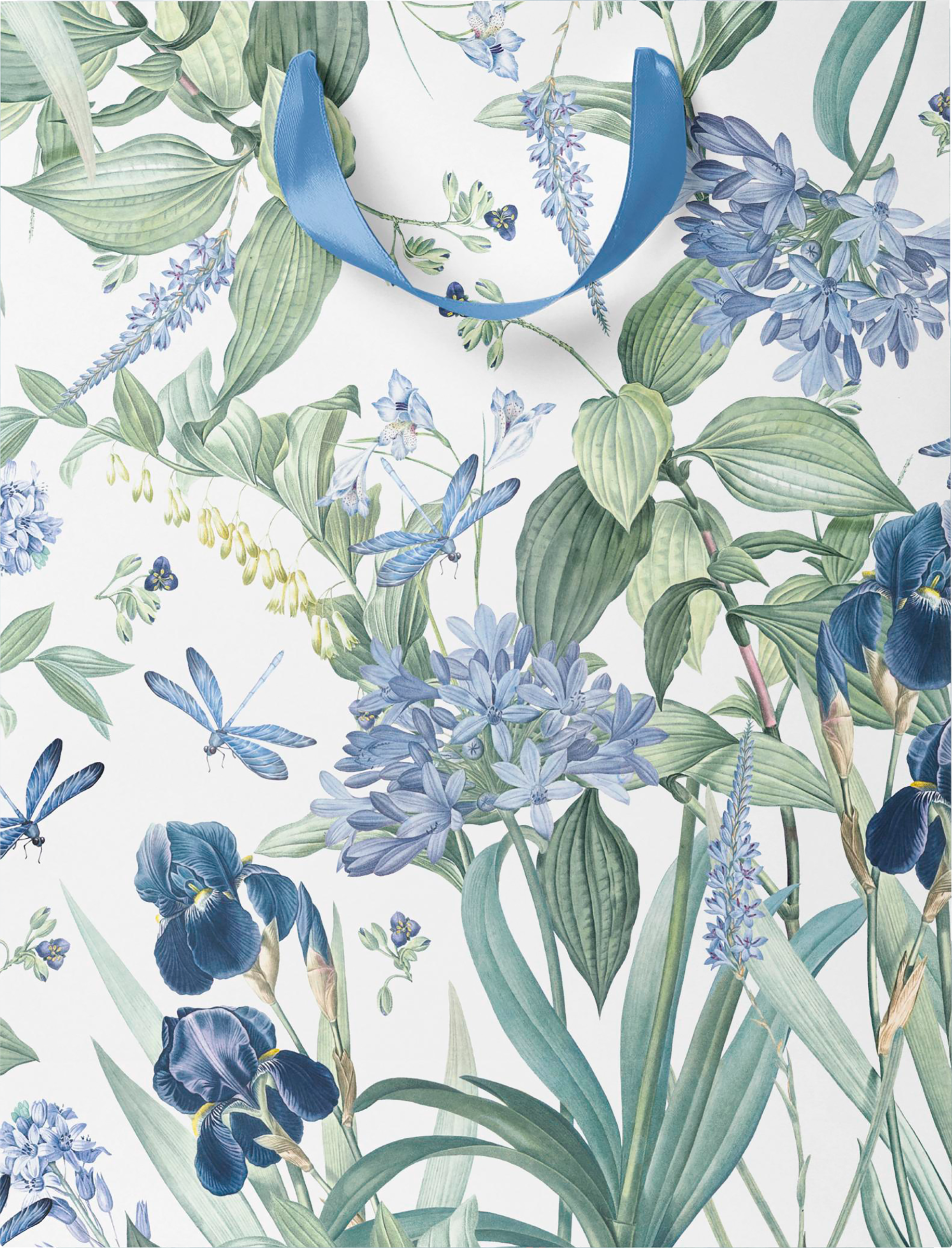 Изображение товара Подарочный пакет ПАКЕТИКО Blue bird 41х31х10см, премиум качество