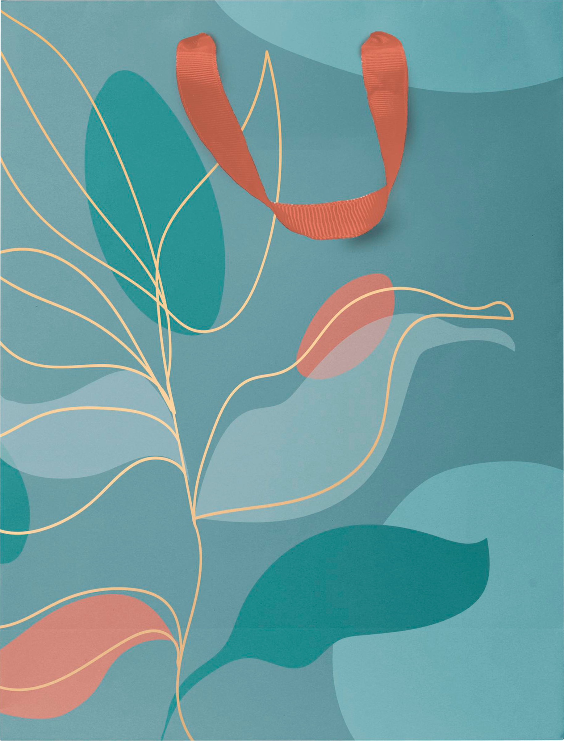 Изображение товара Подарочный пакет ПАКЕТИКО Dune 31,5х25,5х11см эффект для украшения подарков