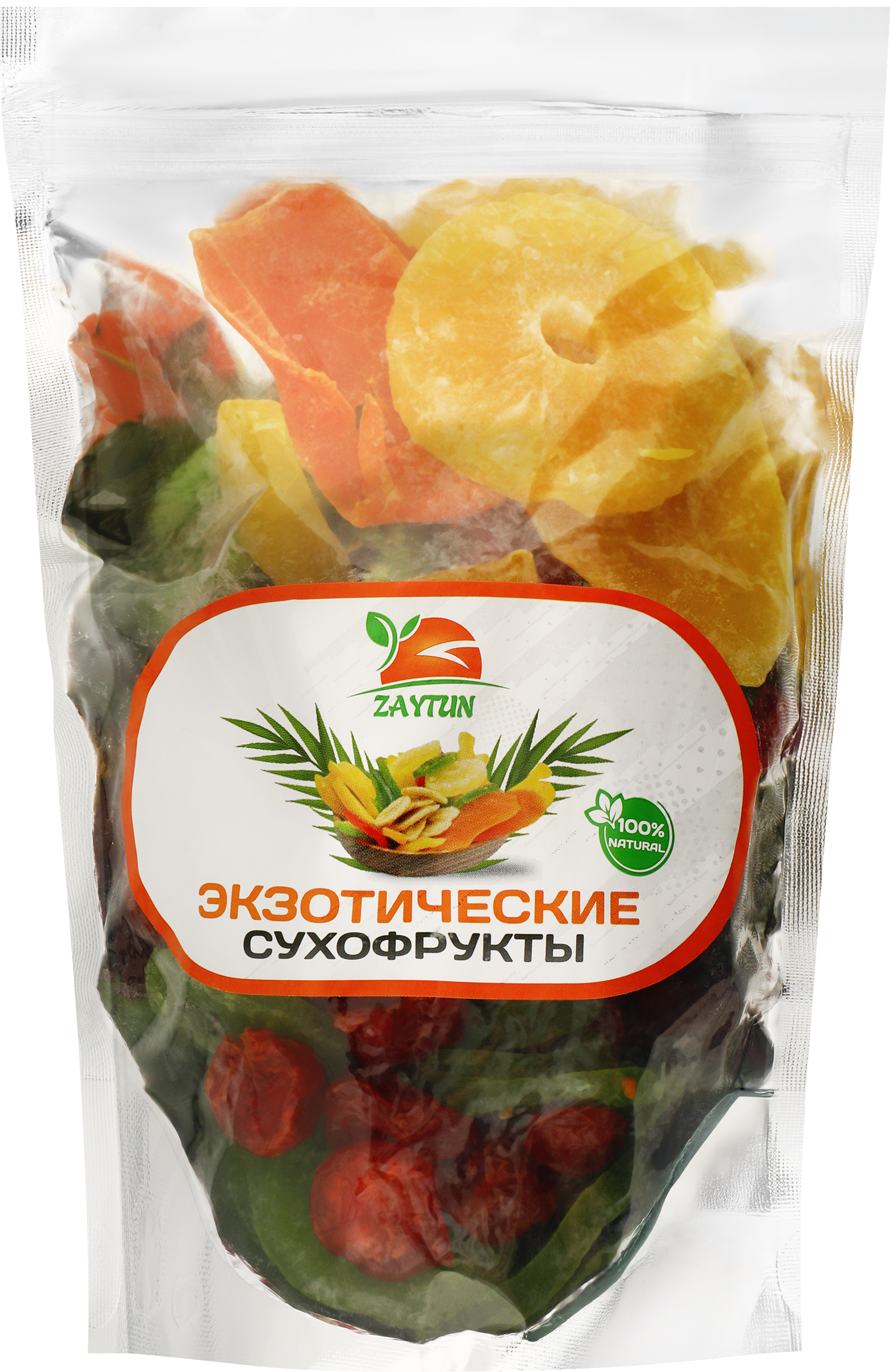 Изображение товара Цукаты Ассорти из сушеных фруктов  весовые натуральное лакомство