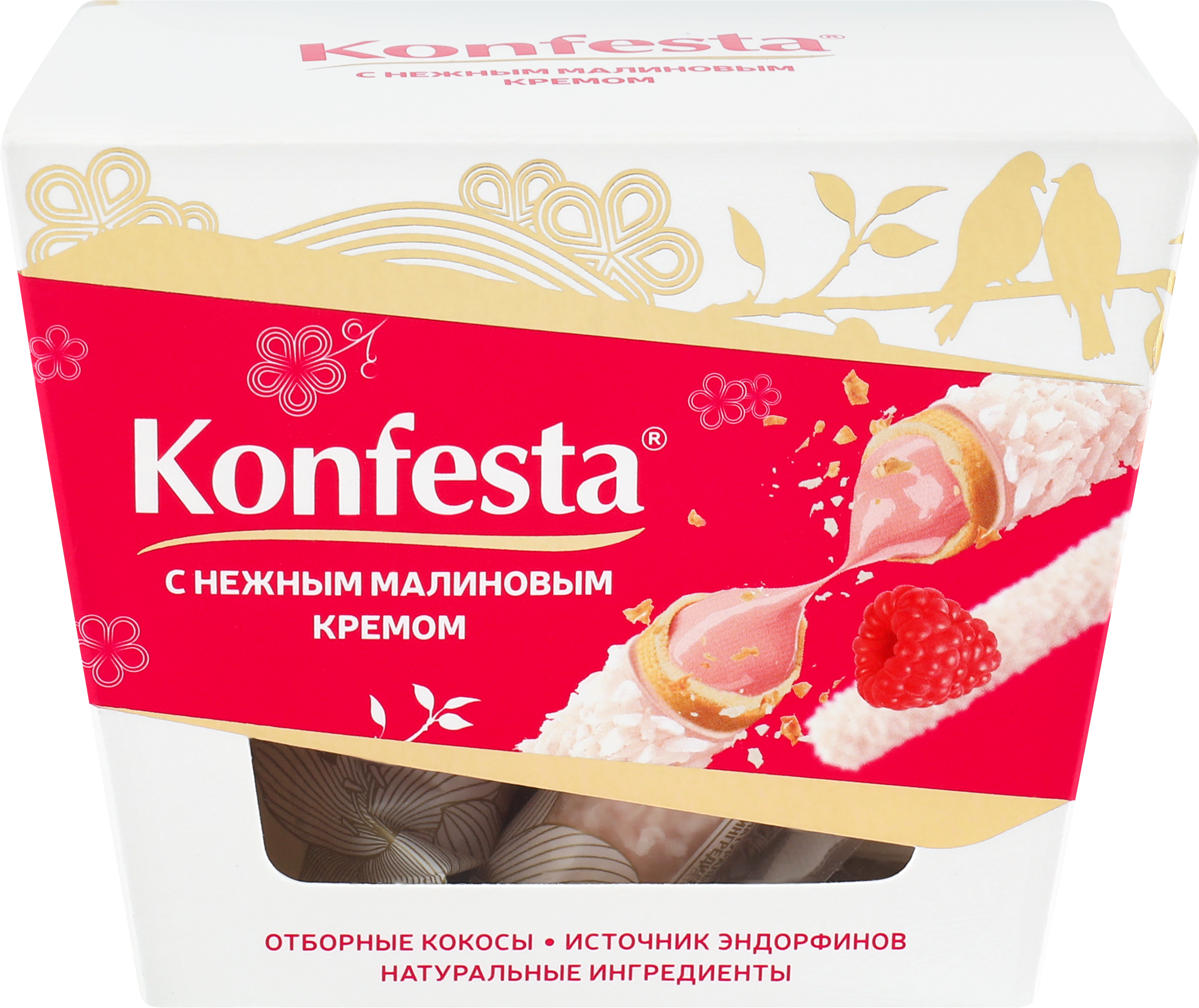 Изображение товара Конфеты КОНФЕСТА глазированные с малиновой начинкой 150г