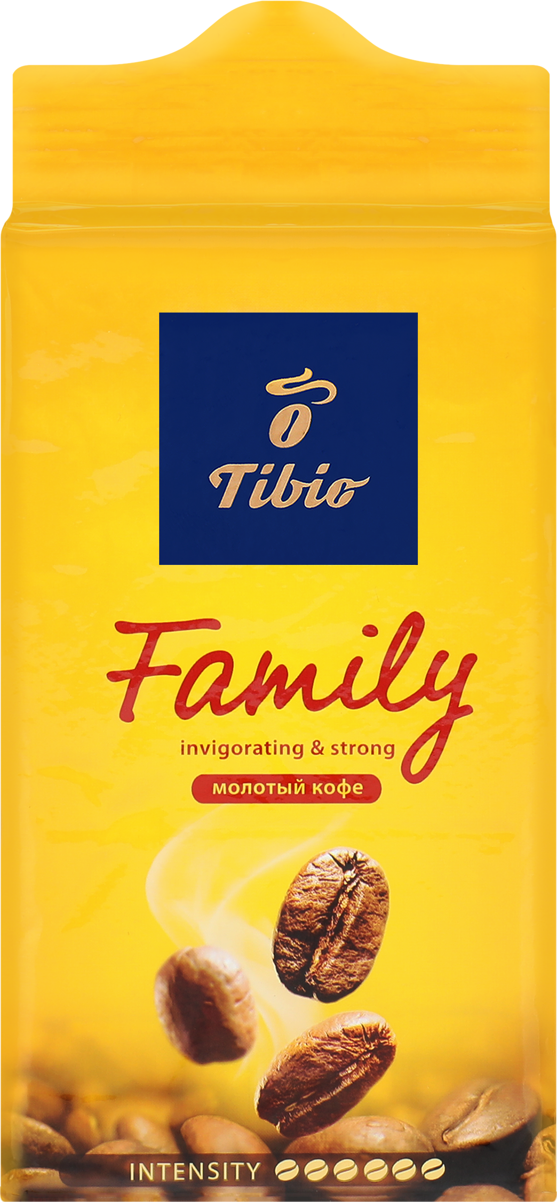 Изображение товара Кофе молотый TIBIO Фэмили натуральный жареный, 250г
