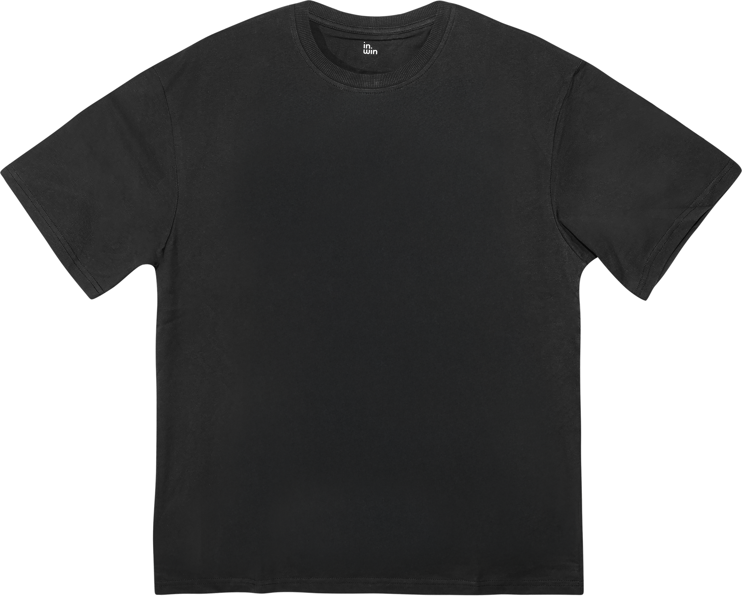Изображение товара Футболка мужская INWIN оверсайз, черная, Арт. AW25102-02