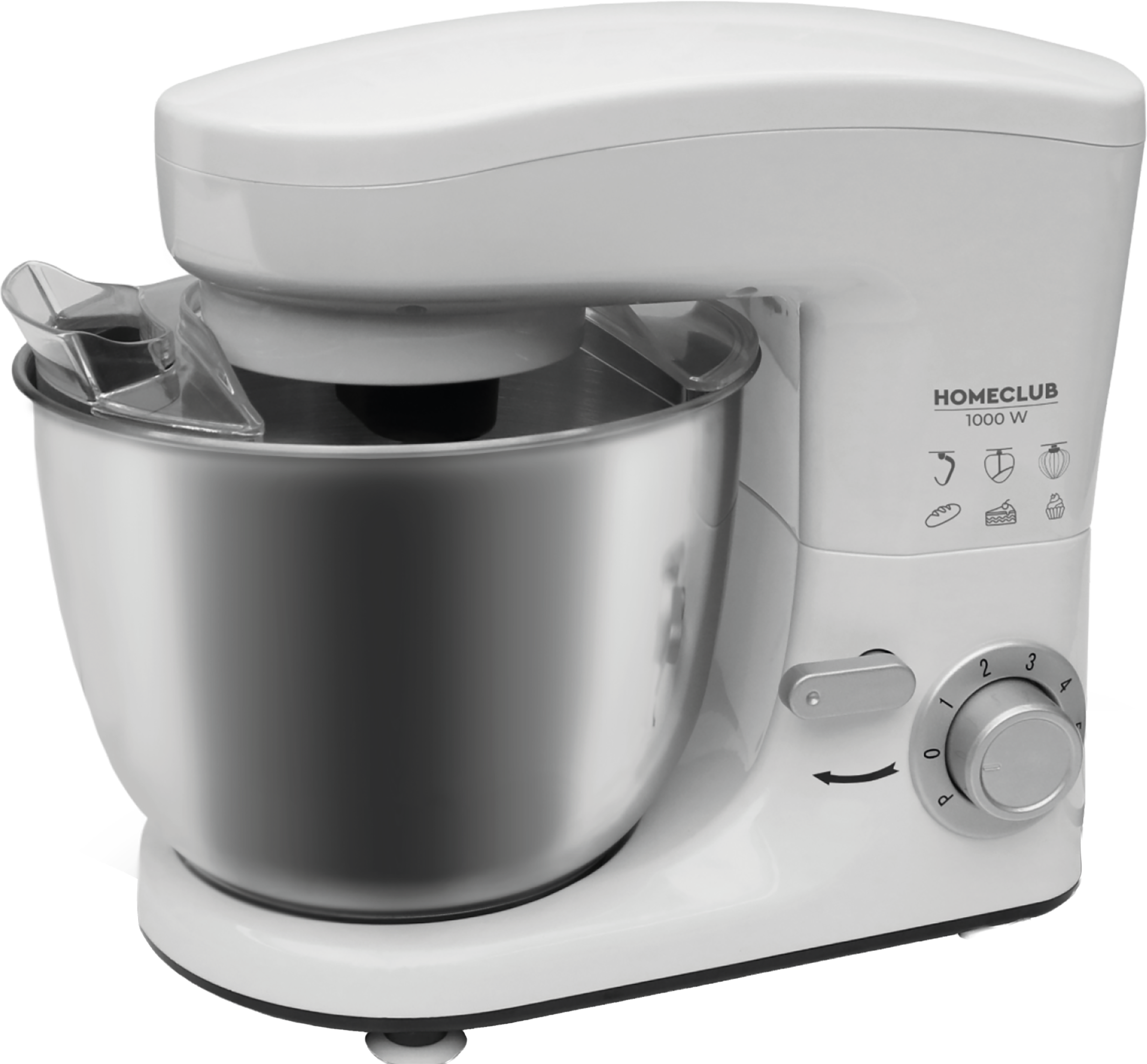 Изображение товара Планетарный миксер HOMECLUB 1000Вт 3.5л Арт. SM-969 белый