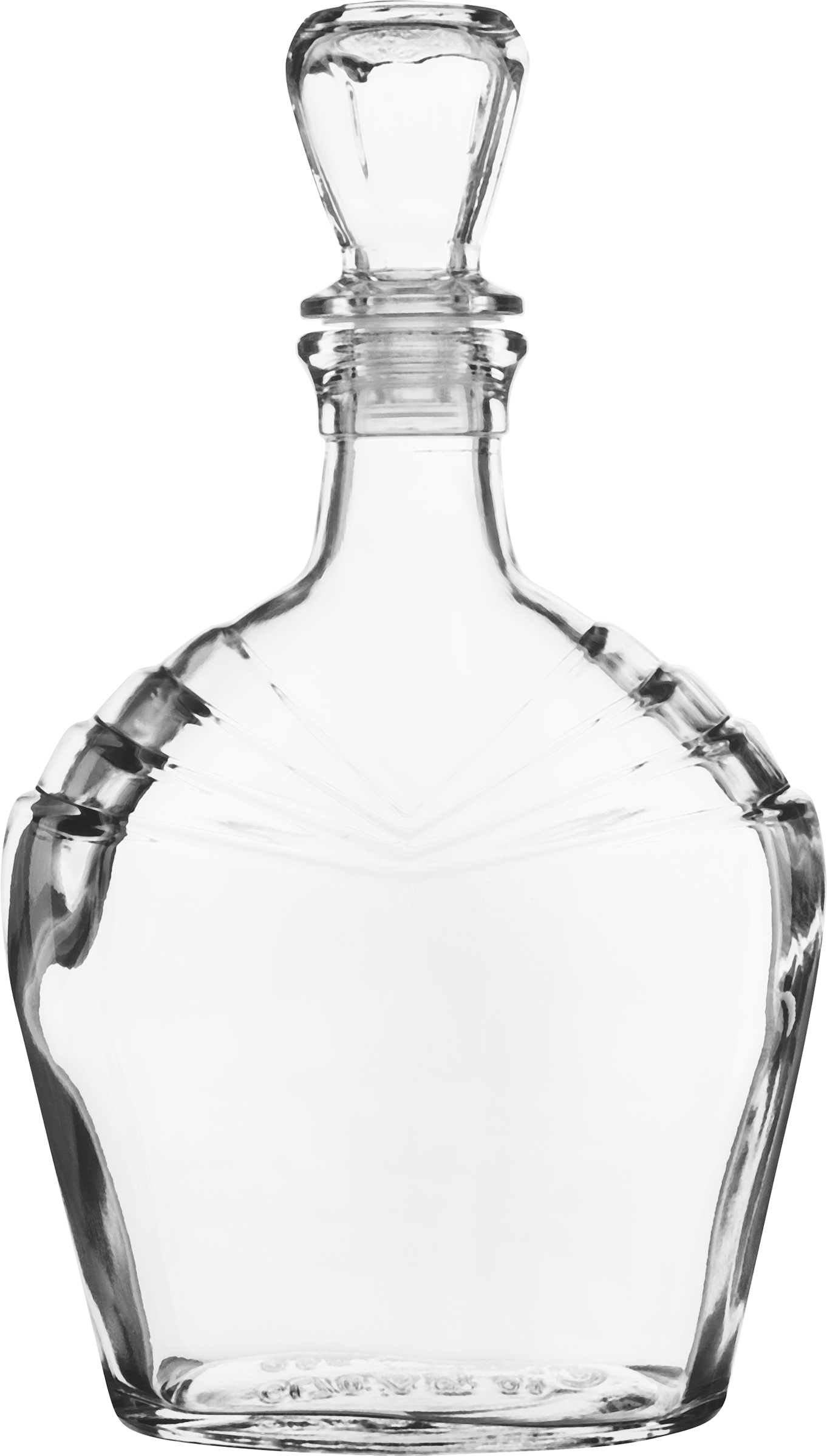 Изображение товара Графин-штоф Сидней 500 мл стекло с пробкой прозрачный ХРУСТАЛЬНЫЙ ЗВОН