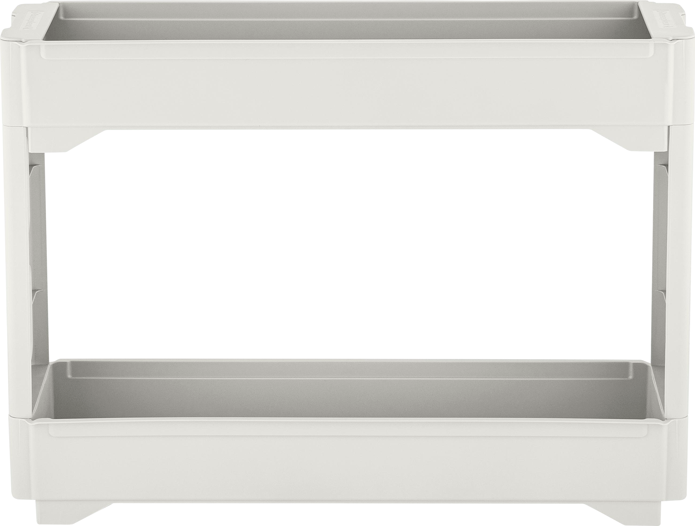 Изображение товара Этажерка SPIN&CLEAN Keeplex Regular 53,7х13,8х45см на колесиках для хранения