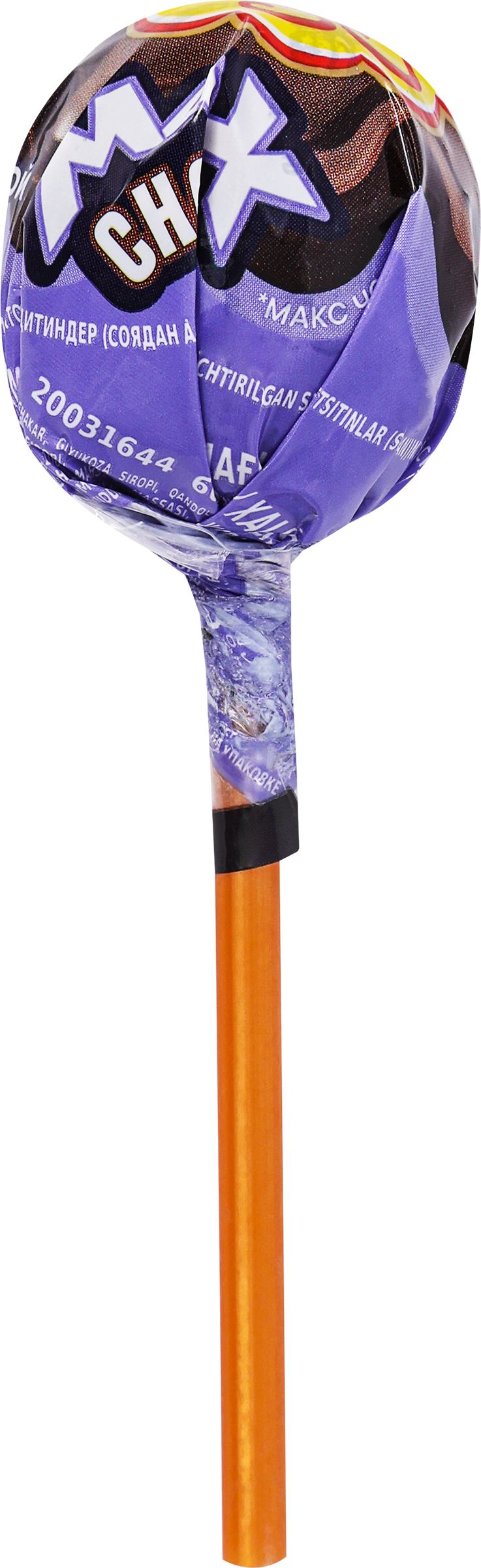 Изображение товара Карамель CHUPA CHUPS Max Choco, на палочке, 16г