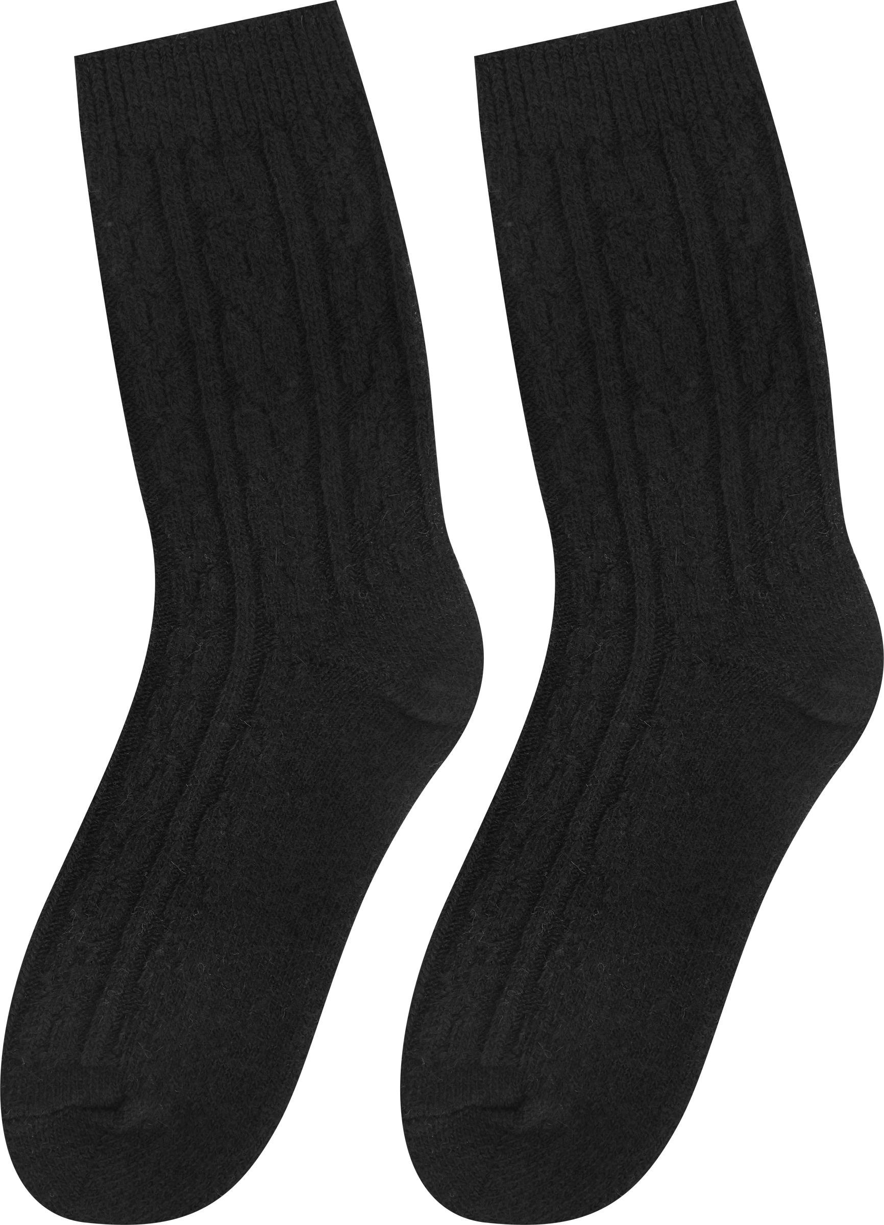 Изображение товара Женские носки INWIN черные из полиэстера с добавлением эластана арт WMAW24-4