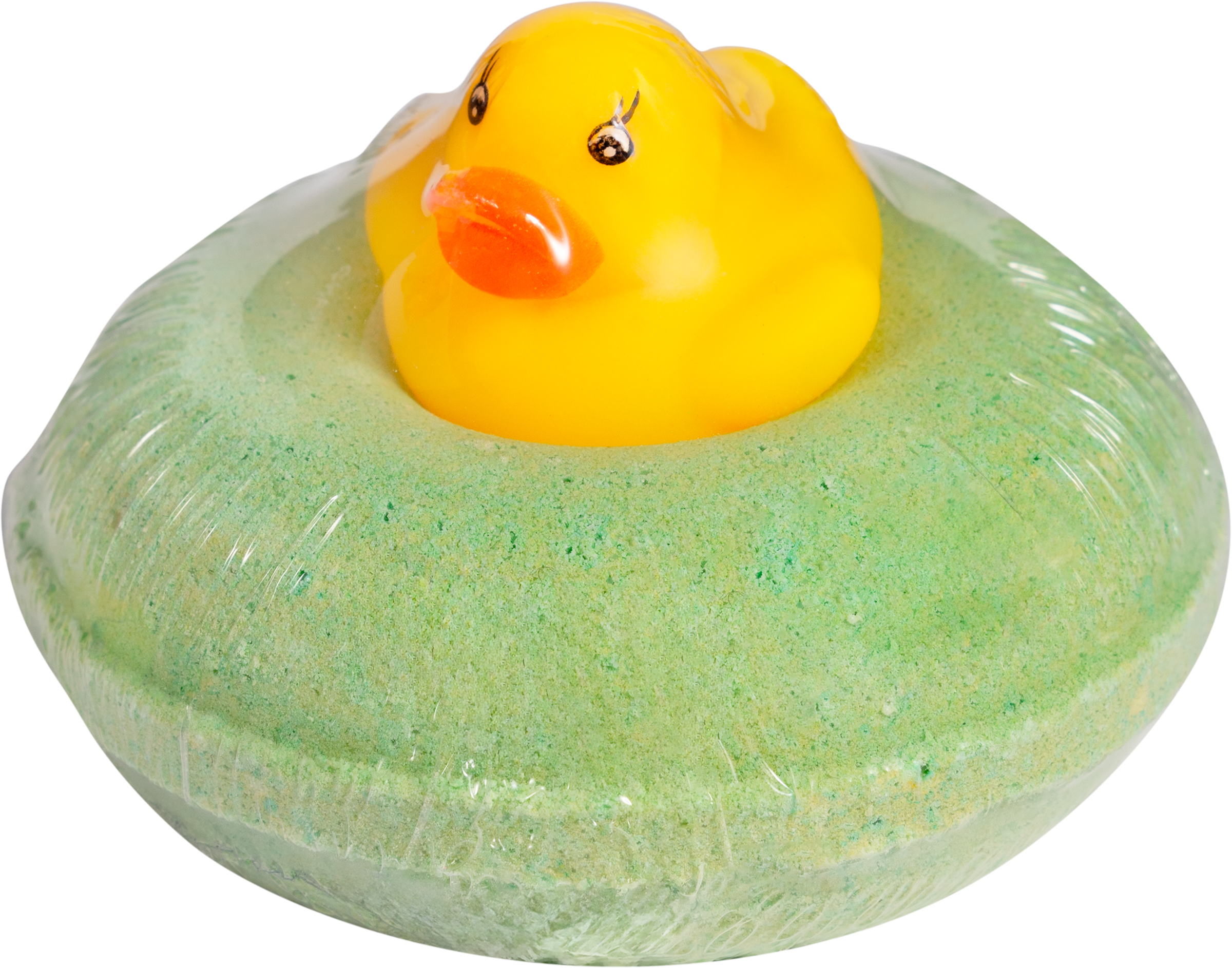 Изображение товара Бурлящий шарик L'COSMETICS Green donut duck для купания детей