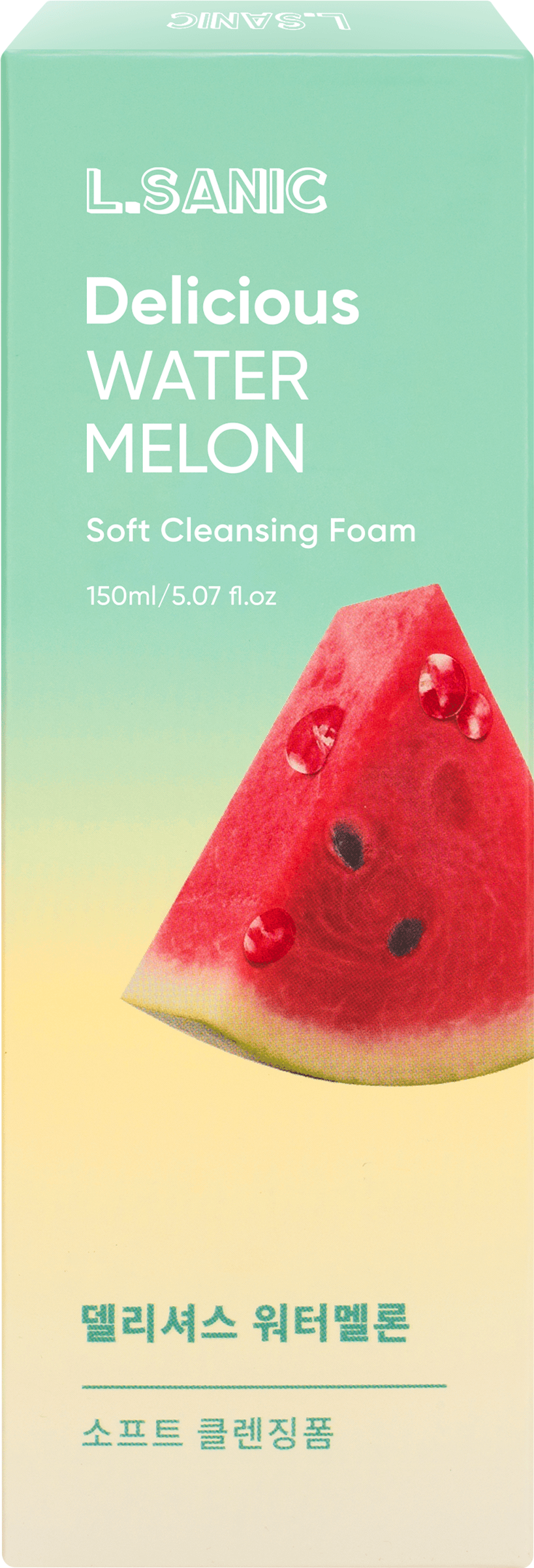 Изображение товара Пенка для умывания L.SANIC с ароматом арбуза 150 мл для всех типов кожи
