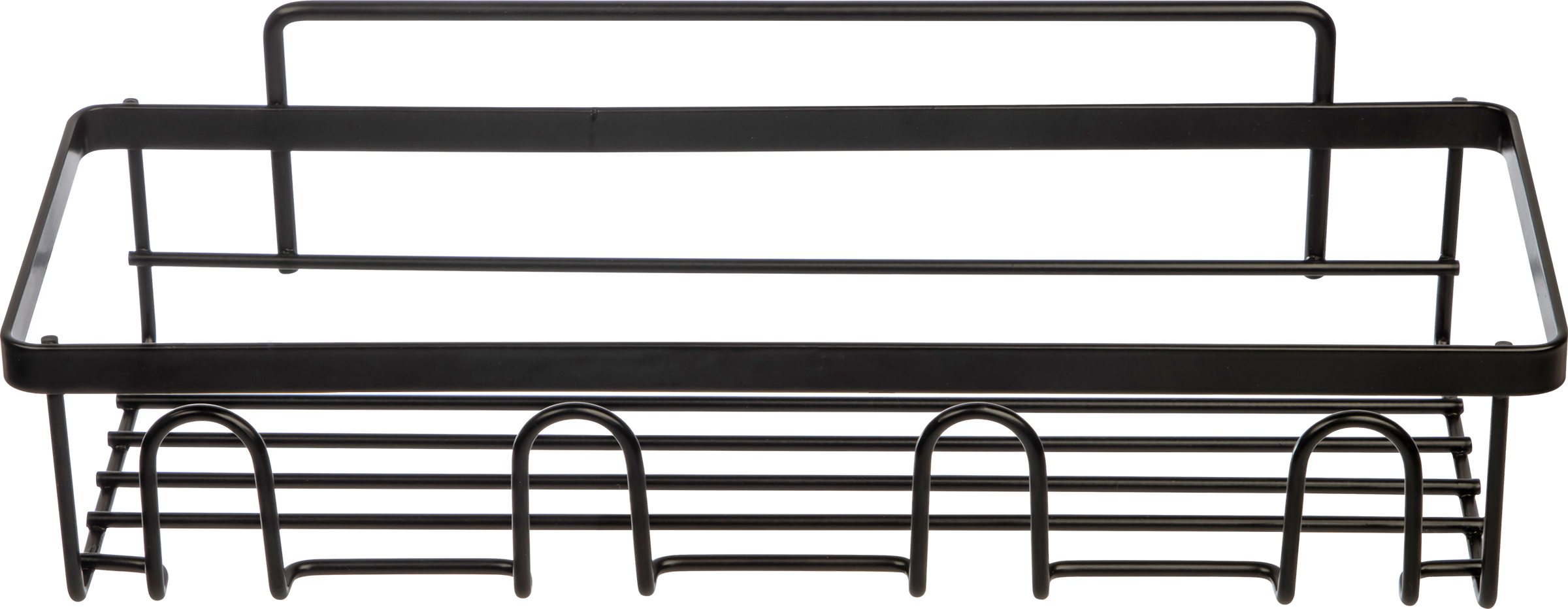 Изображение товара Полка для ванной РЫЖИЙ КОТ Scaffali 26,5х10х7,5см однопустотная из стали