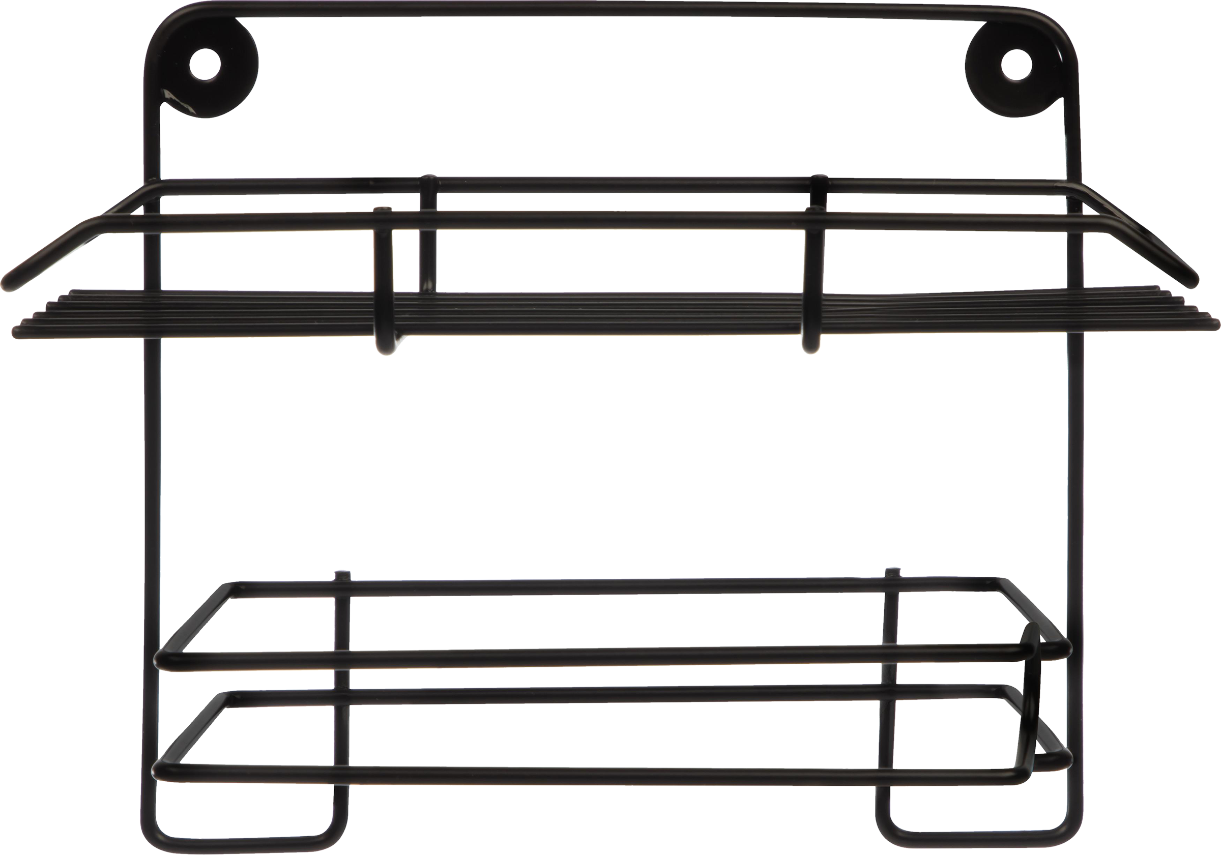 Изображение товара Держатель для туалетной бумаги РЫЖИЙ КОТ Ripiani 19x10x14,5см с полкой